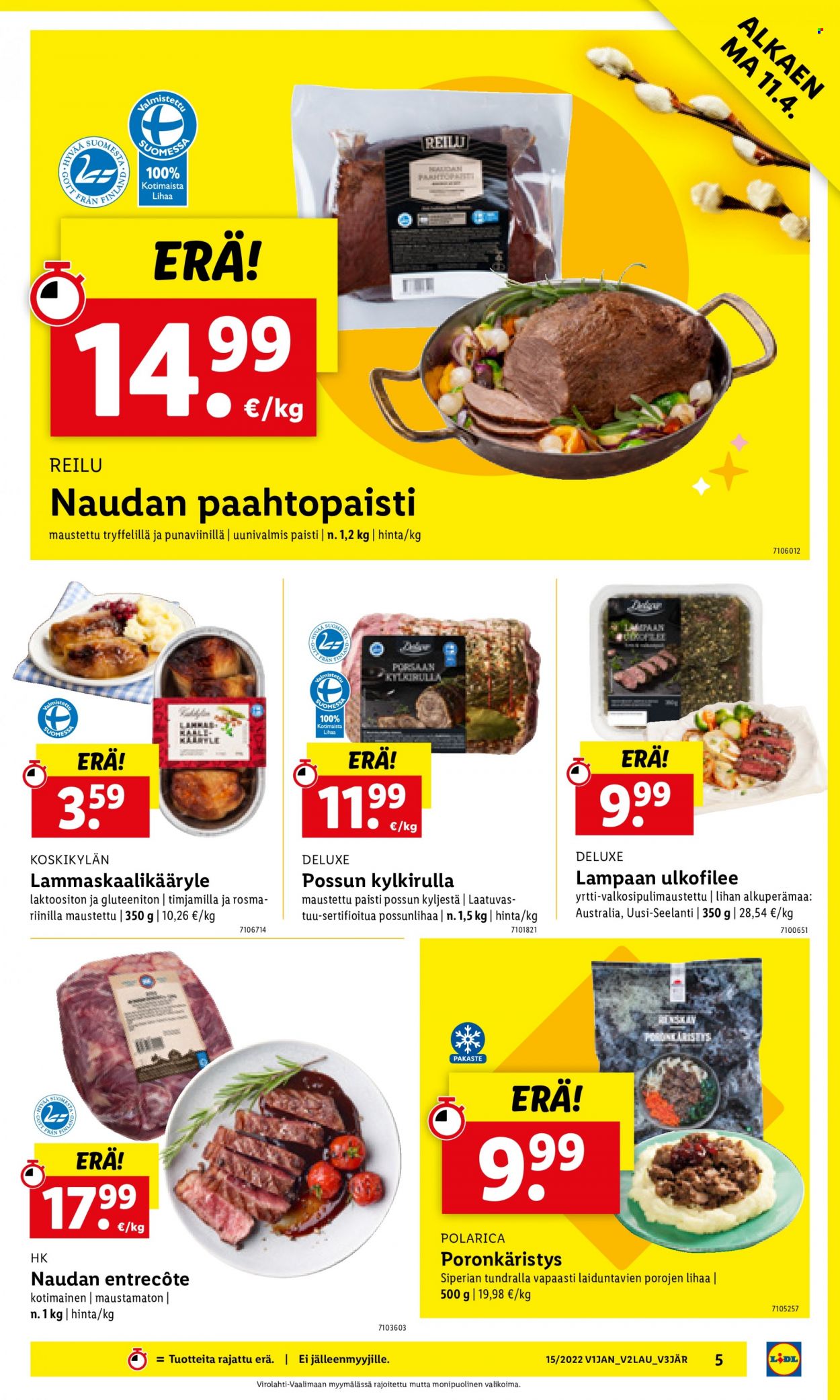 Lidl tarjoukset - 11.04.2022 - 20.04.2022. Sivu 5