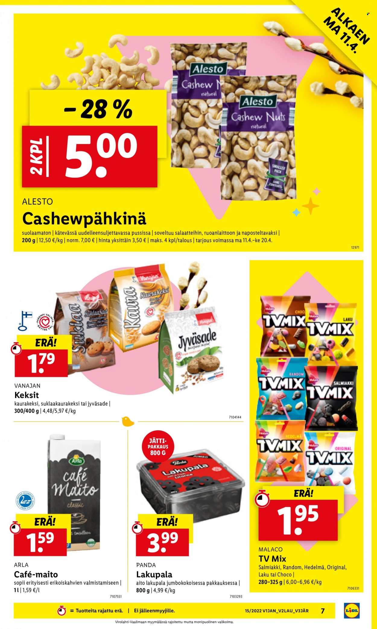 Lidl tarjoukset - 11.04.2022 - 20.04.2022. Sivu 7