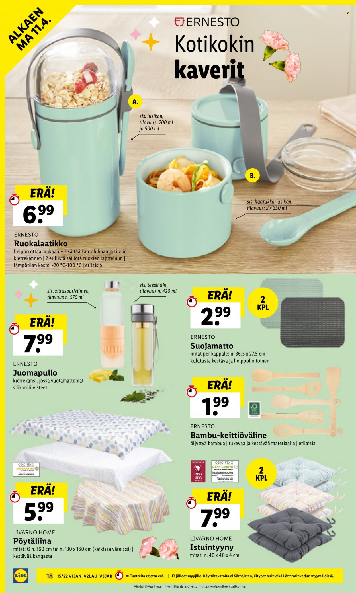Lidl tarjoukset - 11.04.2022 - 20.04.2022. Sivu 18