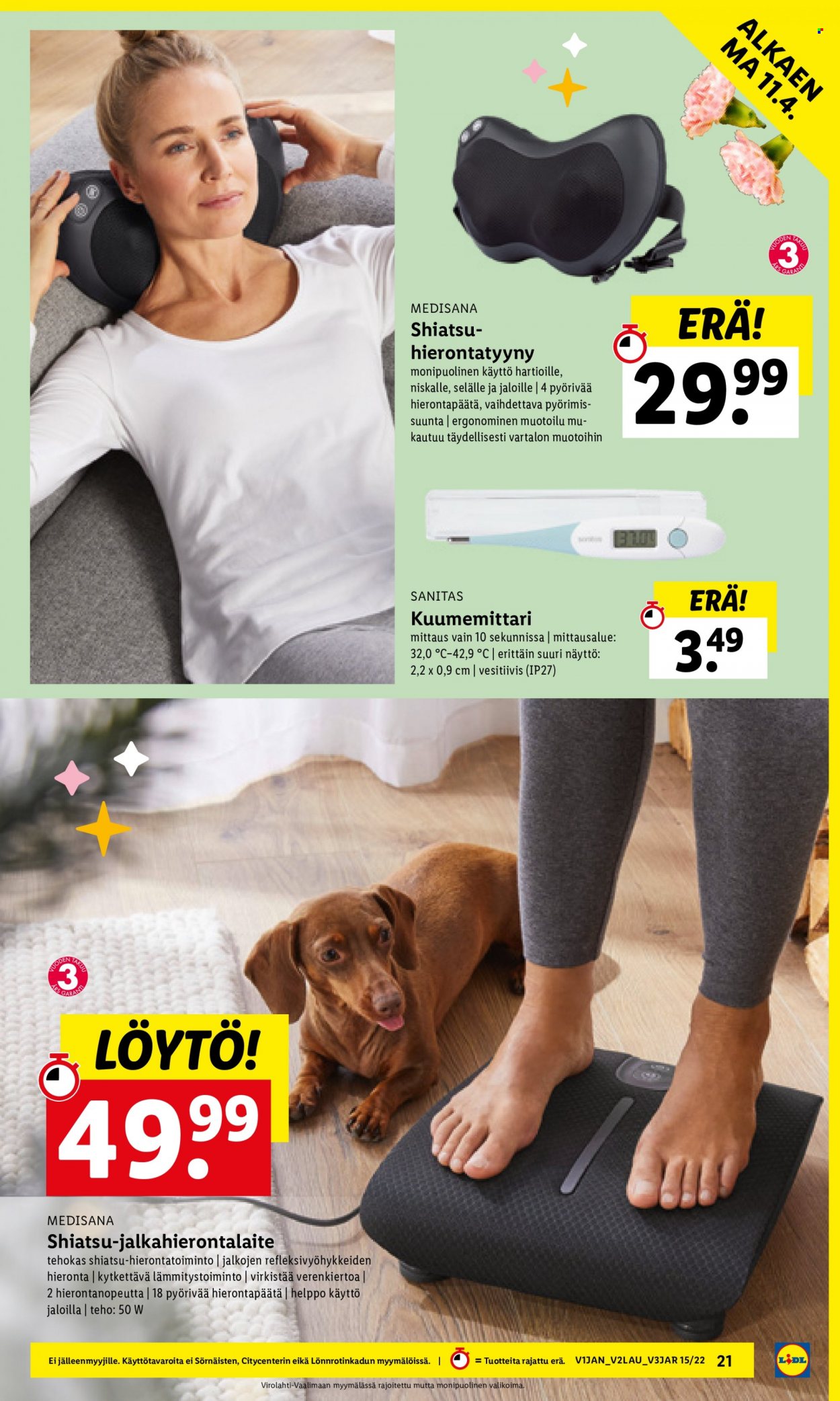 Lidl tarjoukset - 11.04.2022 - 20.04.2022. Sivu 21