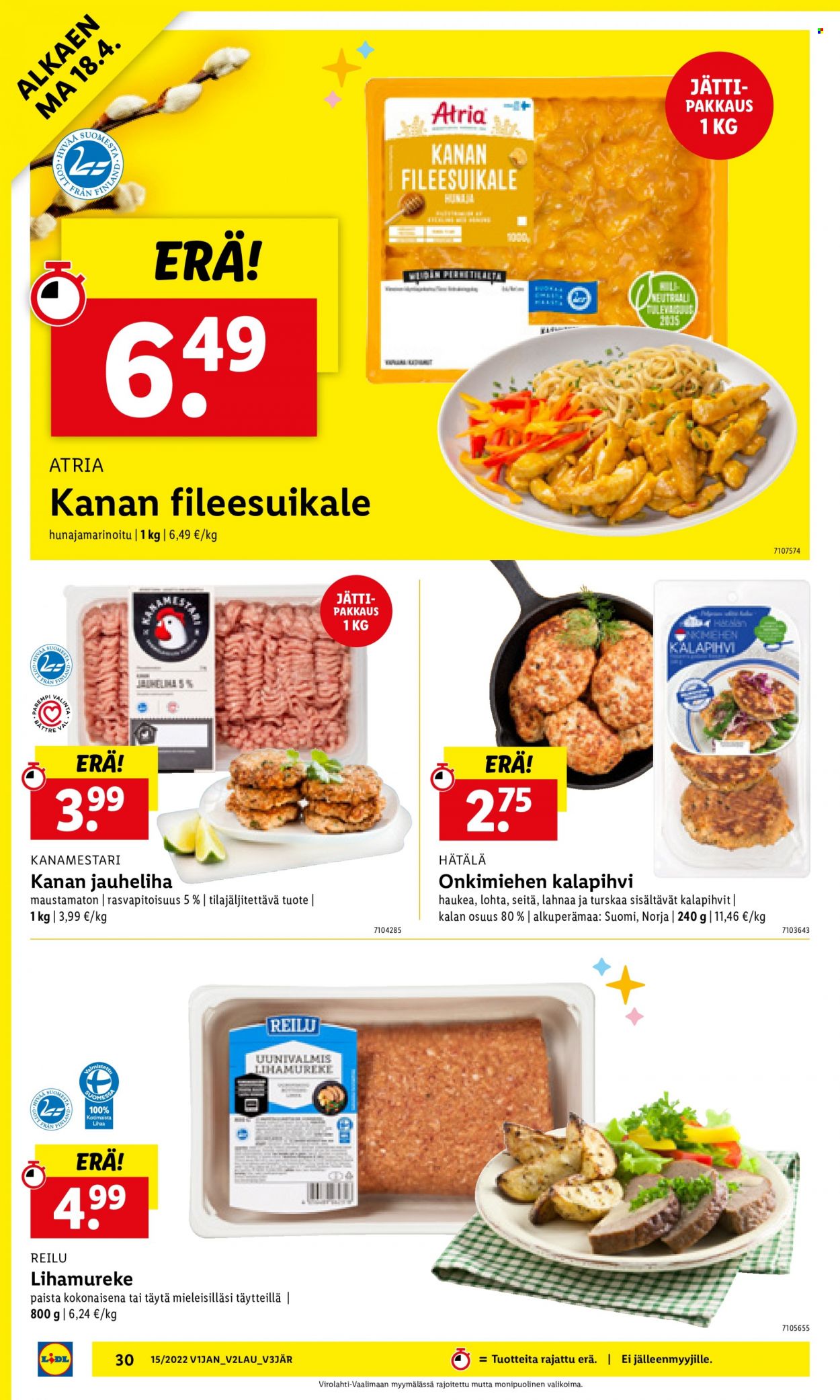 Lidl tarjoukset - 11.04.2022 - 20.04.2022. Sivu 30