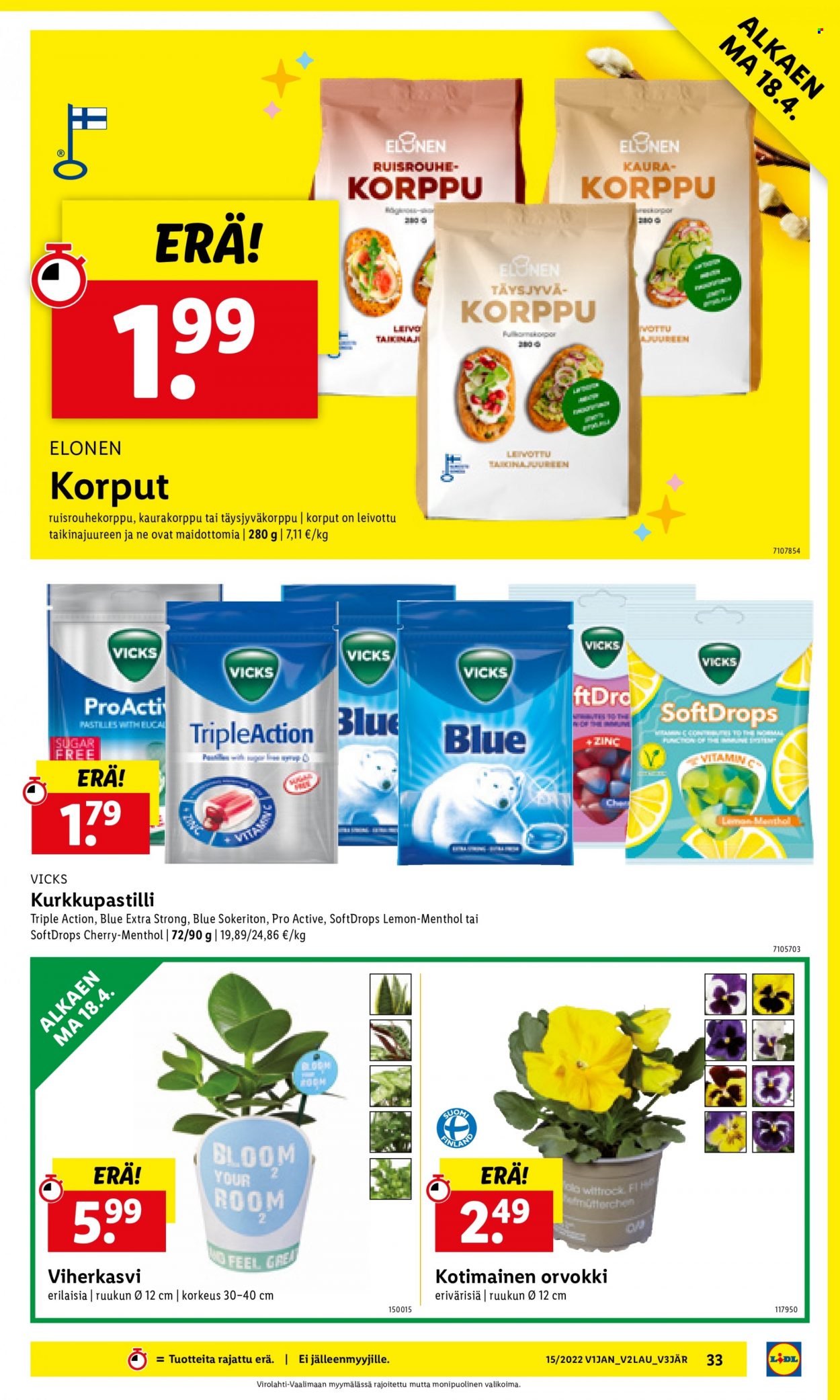 Lidl tarjoukset - 11.04.2022 - 20.04.2022. Sivu 33