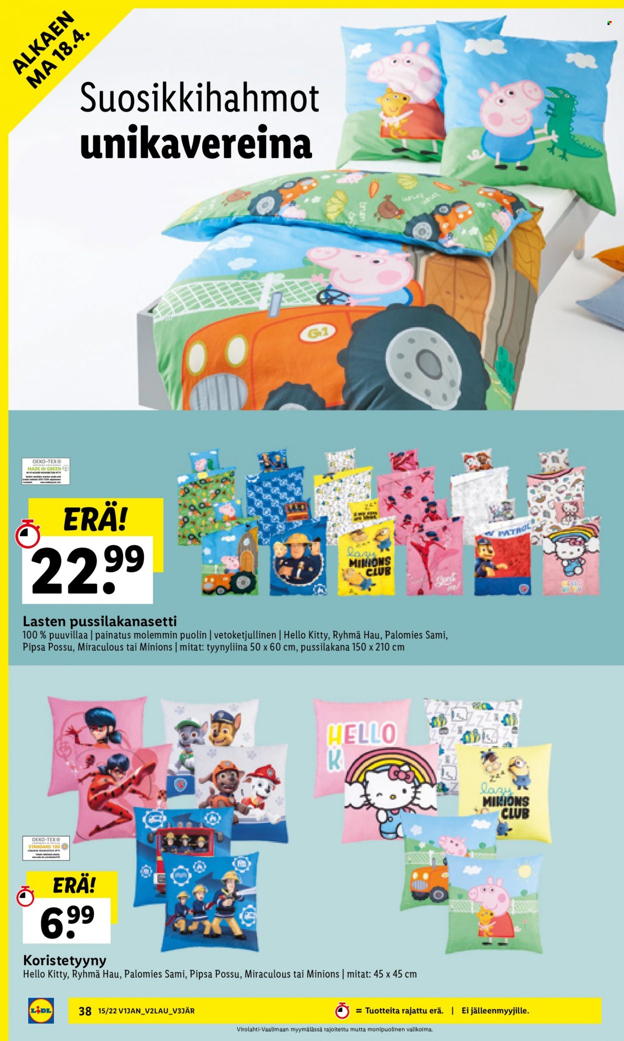 Lidl tarjoukset - 11.04.2022 - 20.04.2022. Sivu 38