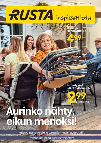 Rusta tarjoukset  - 06.04.2022 - 19.04.2022.