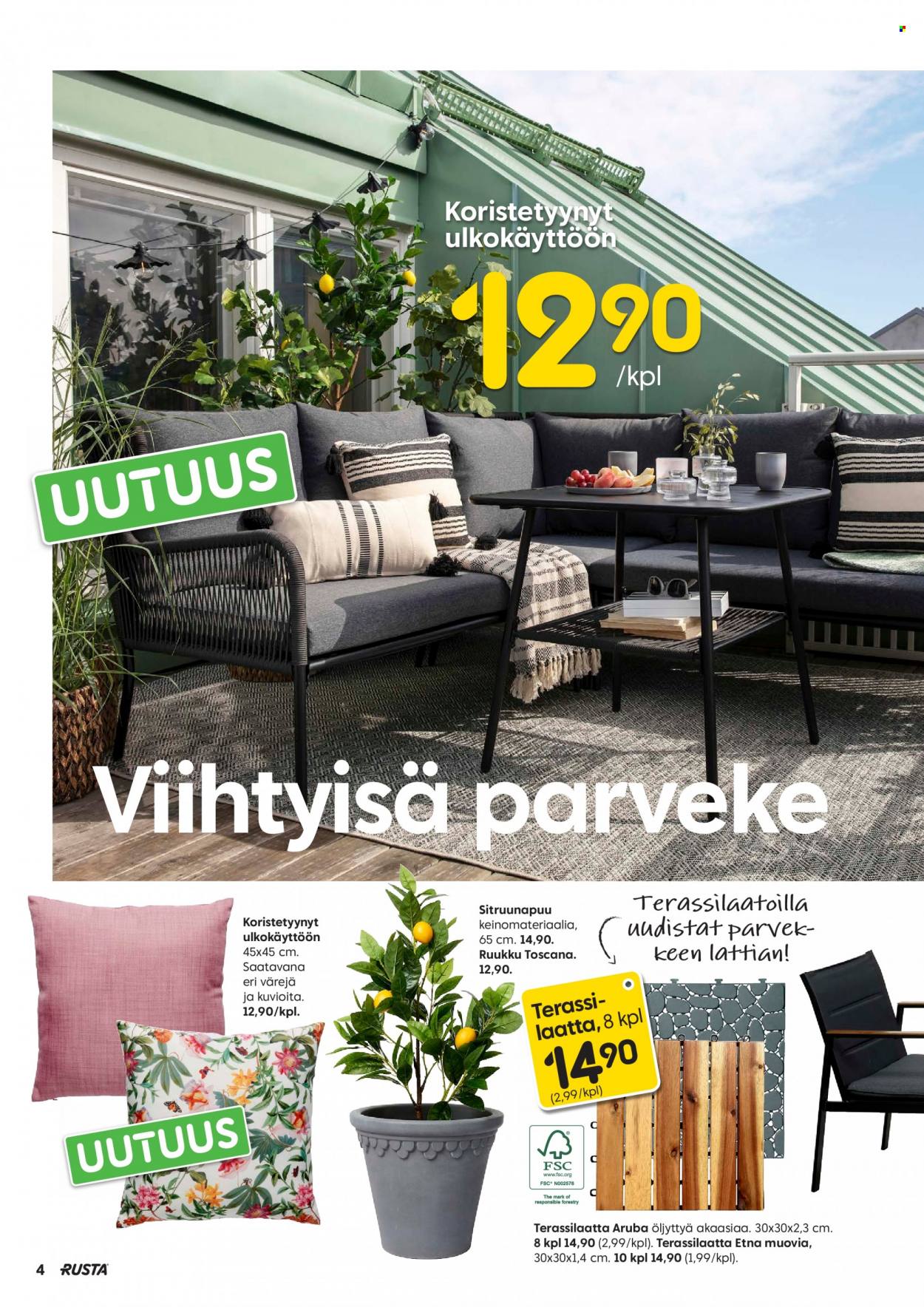 Rusta tarjoukset - 06.04.2022 - 19.04.2022. Sivu 4