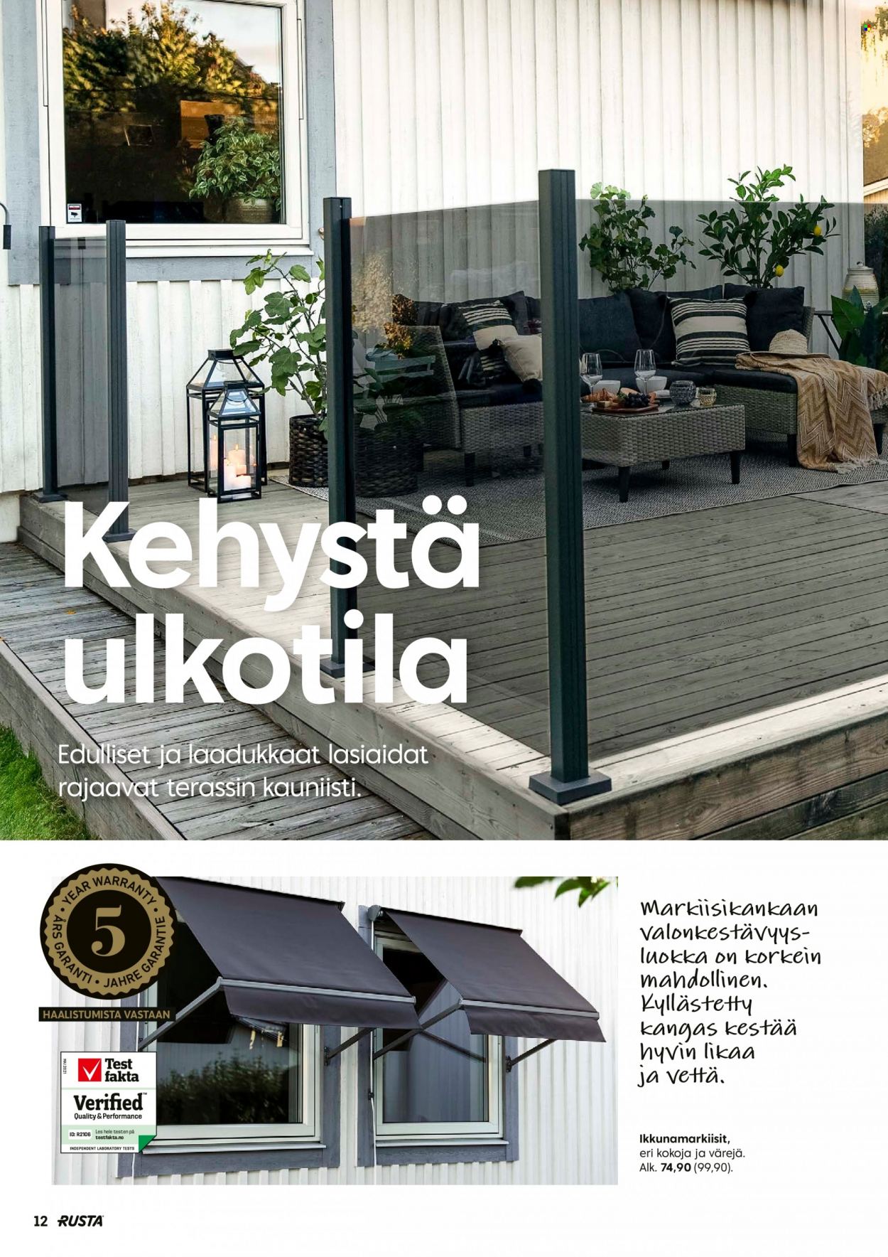 Rusta tarjoukset - 06.04.2022 - 19.04.2022. Sivu 12