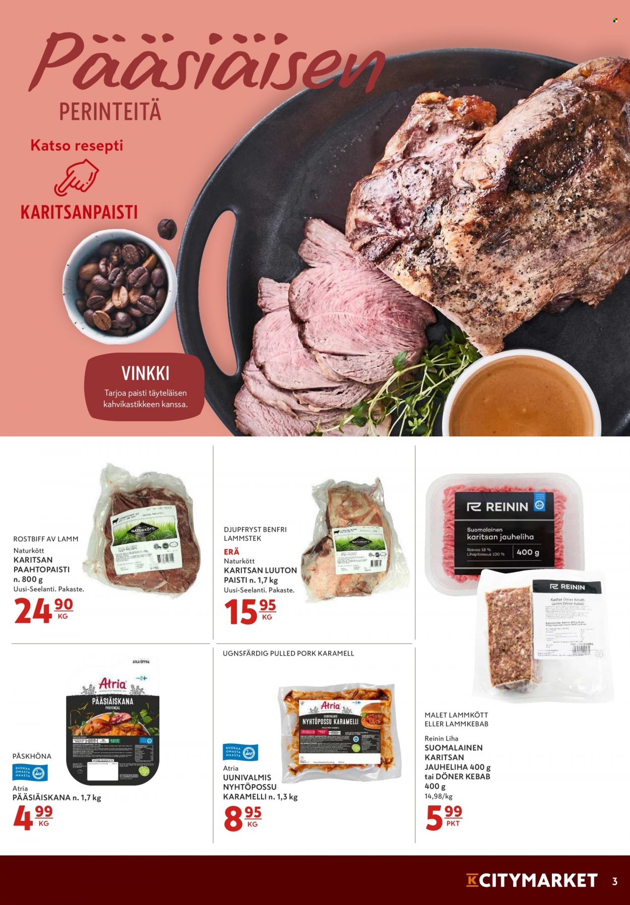 K-citymarket tarjoukset - 11.04.2022 - 12.04.2022. Sivu 3