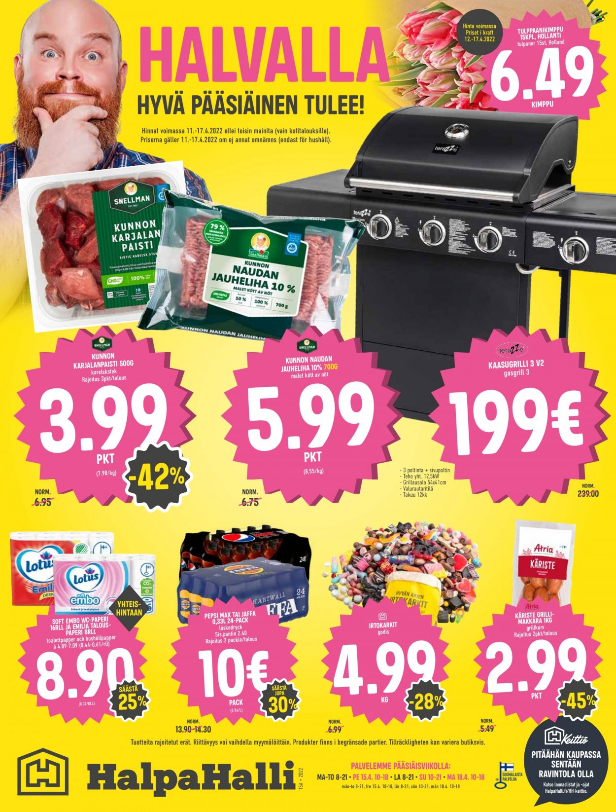 HalpaHalli tarjoukset - 11.04.2022 - 17.04.2022. Sivu 1