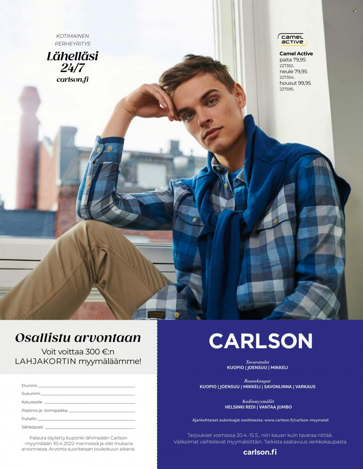 Carlson tarjoukset - 20.04.2022 - 15.05.2022. Sivu 32