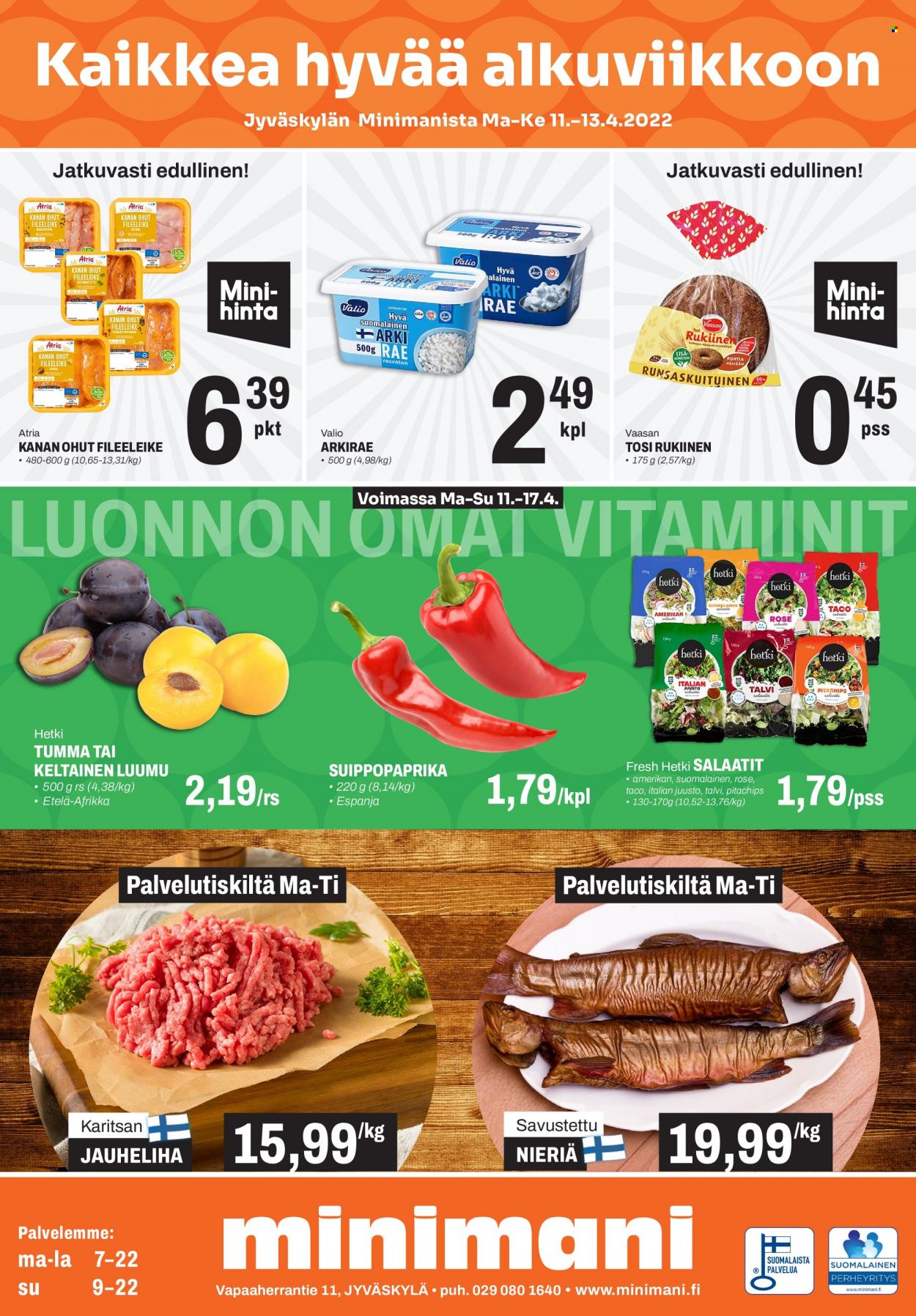 Minimani tarjoukset - 11.04.2022 - 13.04.2022. Sivu 1
