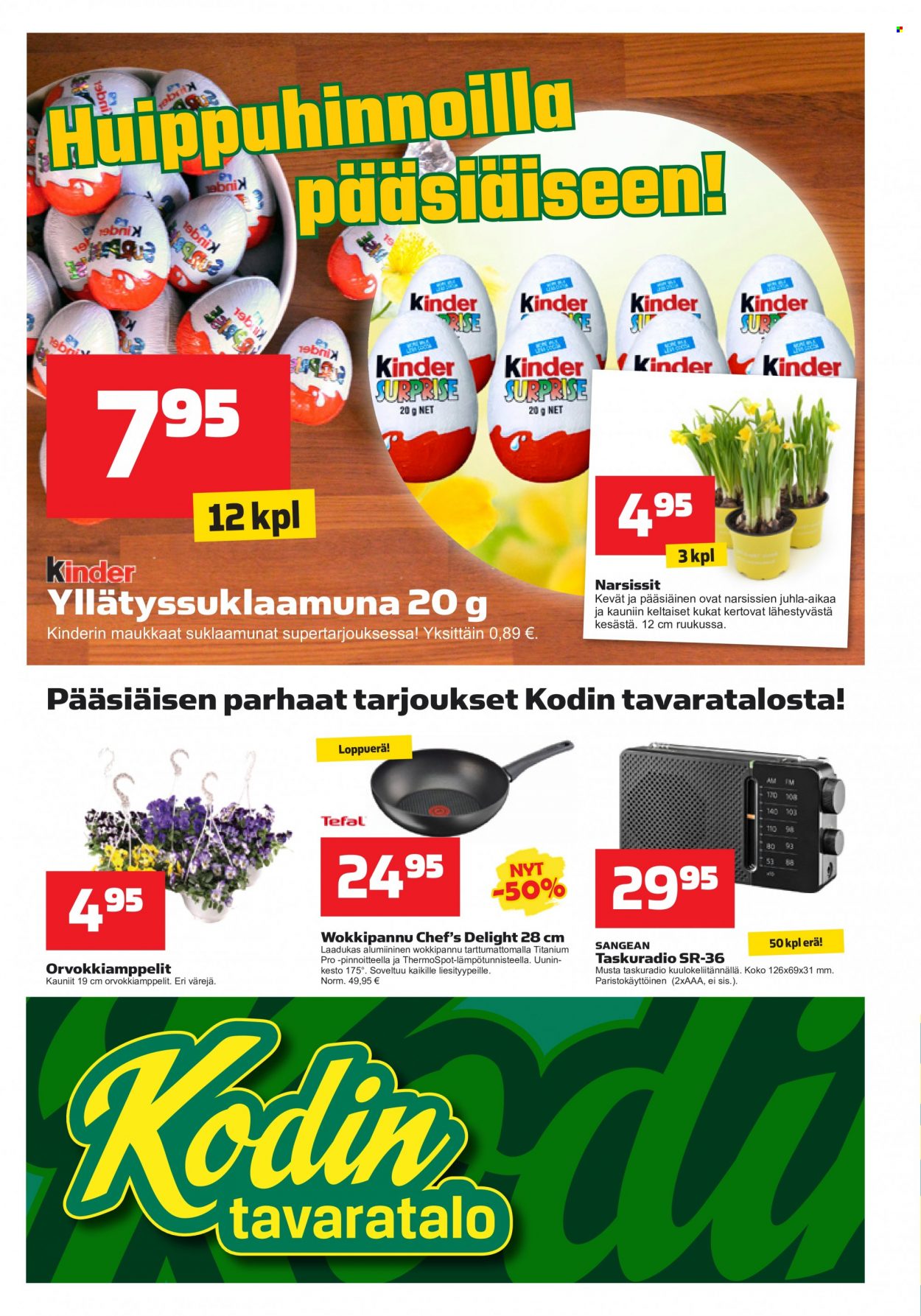 Kodintavaratalo tarjoukset - 11.04.2022 - 20.04.2022. Sivu 1