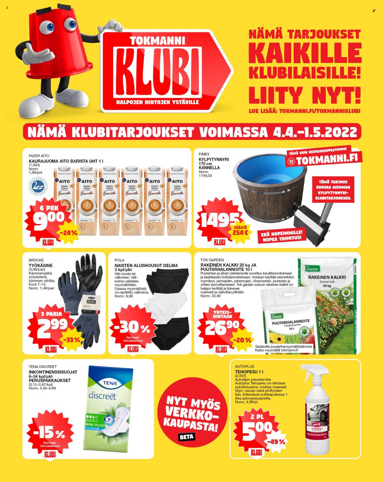 Tokmanni tarjoukset - 11.04.2022 - 19.04.2022. Sivu 2