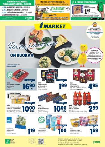 S-market tarjoukset  - 12.04.2022 - 18.04.2022.