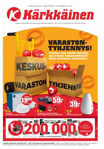 Kärkkäinen tarjoukset  - 13.04.2022 - 26.04.2022.