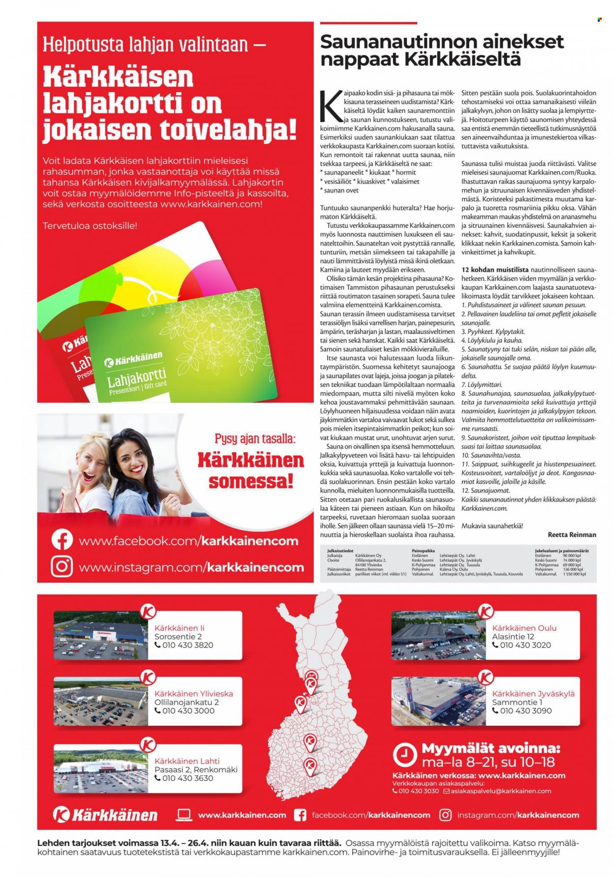 Kärkkäinen tarjoukset - 13.04.2022 - 26.04.2022. Sivu 2