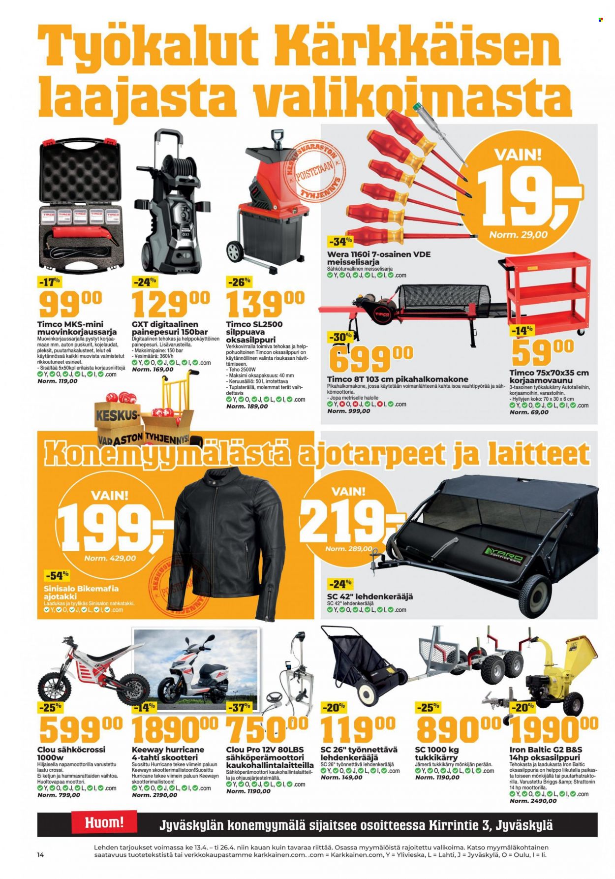 Kärkkäinen tarjoukset - 13.04.2022 - 26.04.2022. Sivu 10