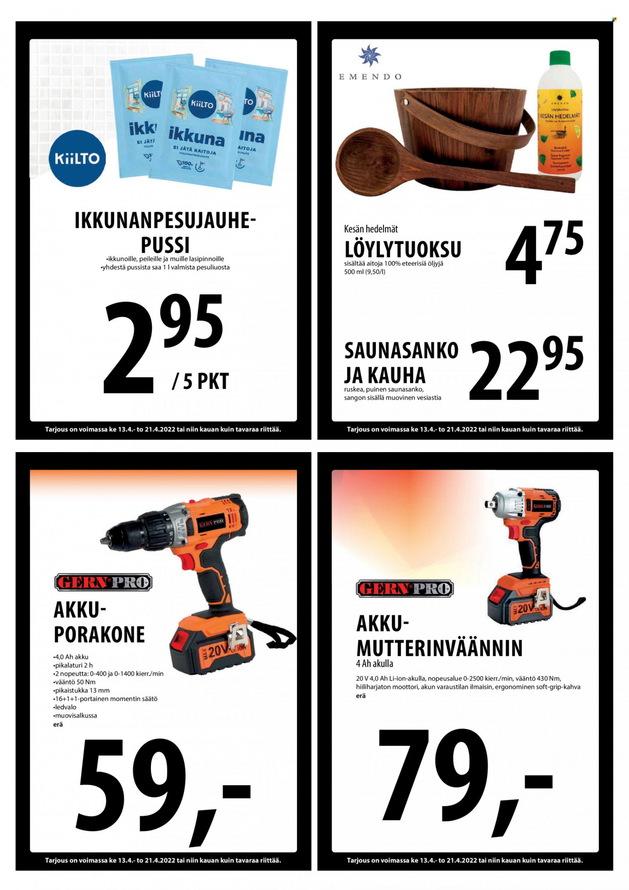 Tuuri tarjoukset - 13.04.2022 - 21.04.2022. Sivu 18