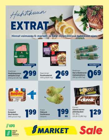 Sale tarjoukset  - 01.04.2022 - 30.04.2022.