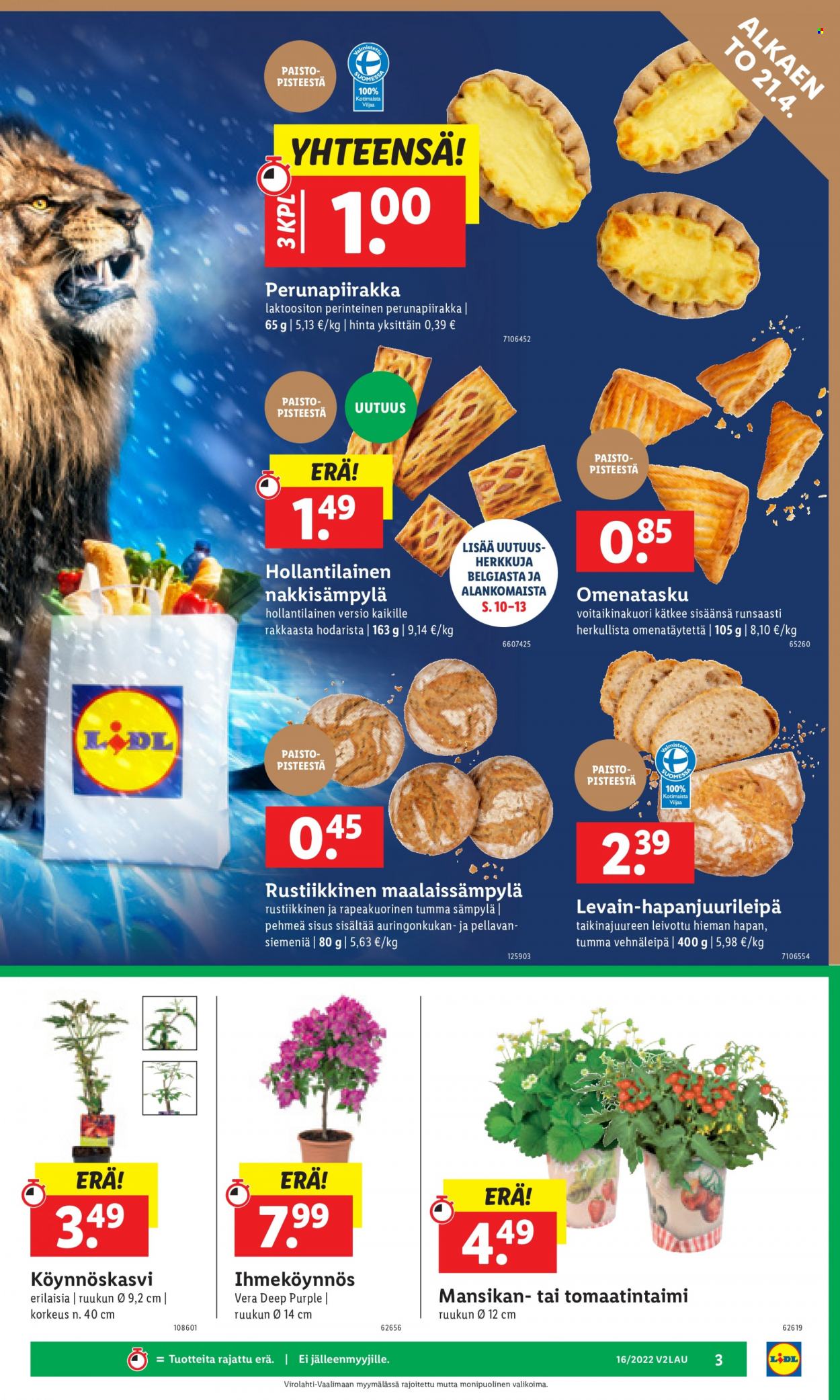Lidl tarjoukset - 21.04.2022 - 27.04.2022. Sivu 3