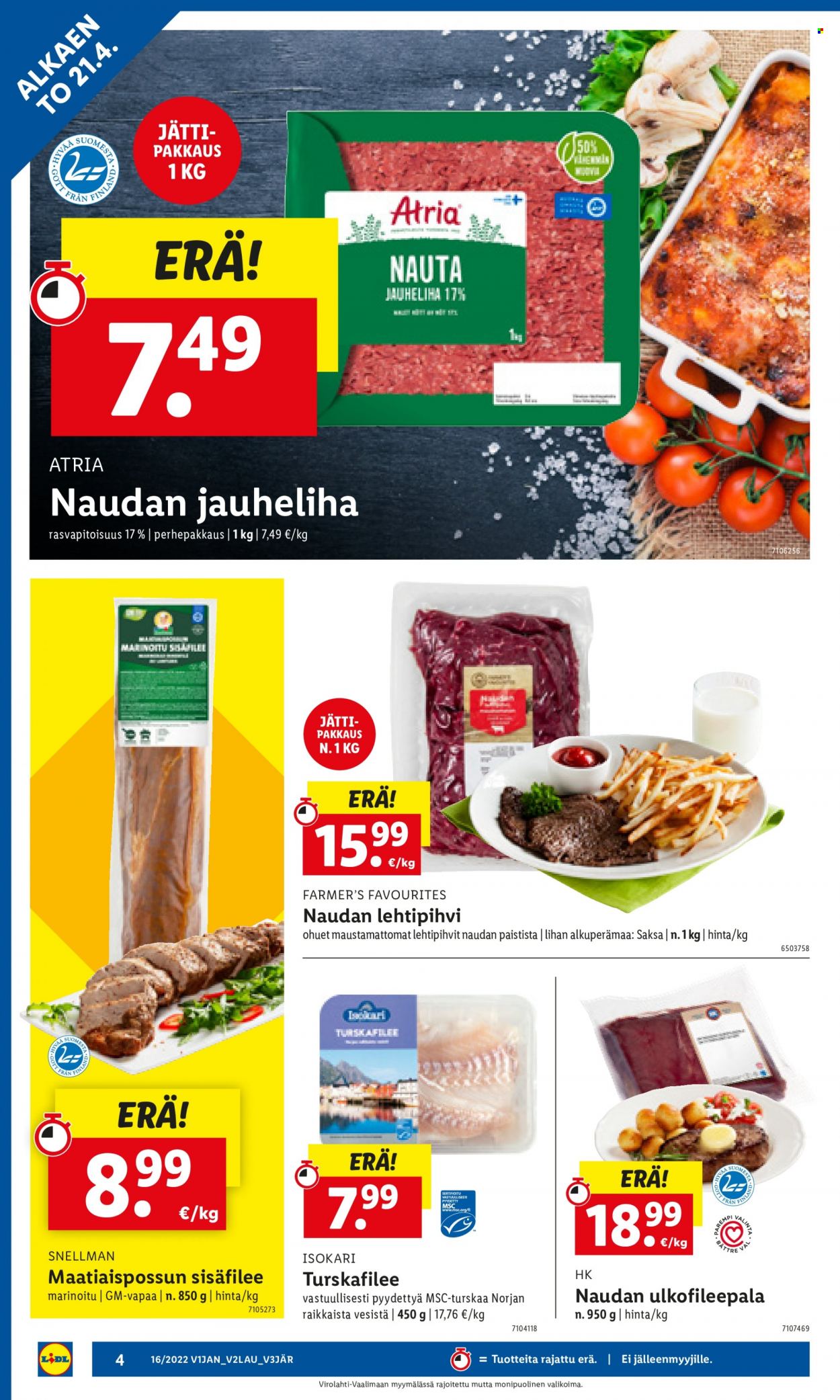 Lidl tarjoukset - 21.04.2022 - 27.04.2022. Sivu 4