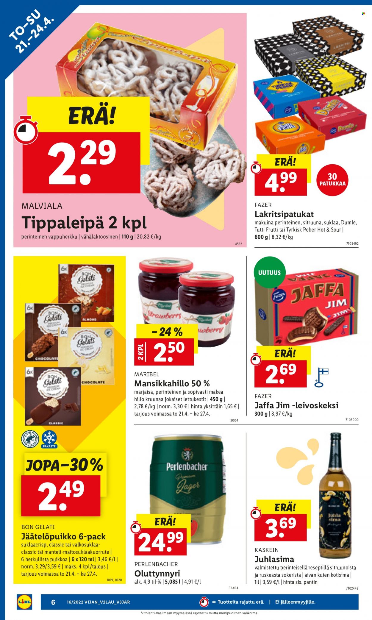 Lidl tarjoukset - 21.04.2022 - 27.04.2022. Sivu 6