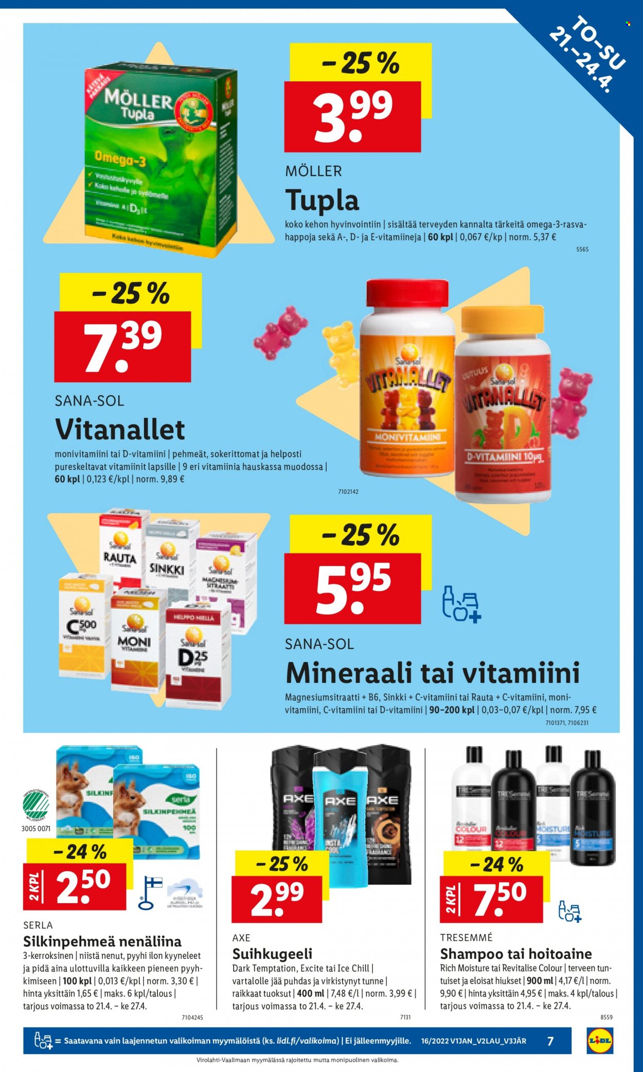 Lidl tarjoukset - 21.04.2022 - 27.04.2022. Sivu 7