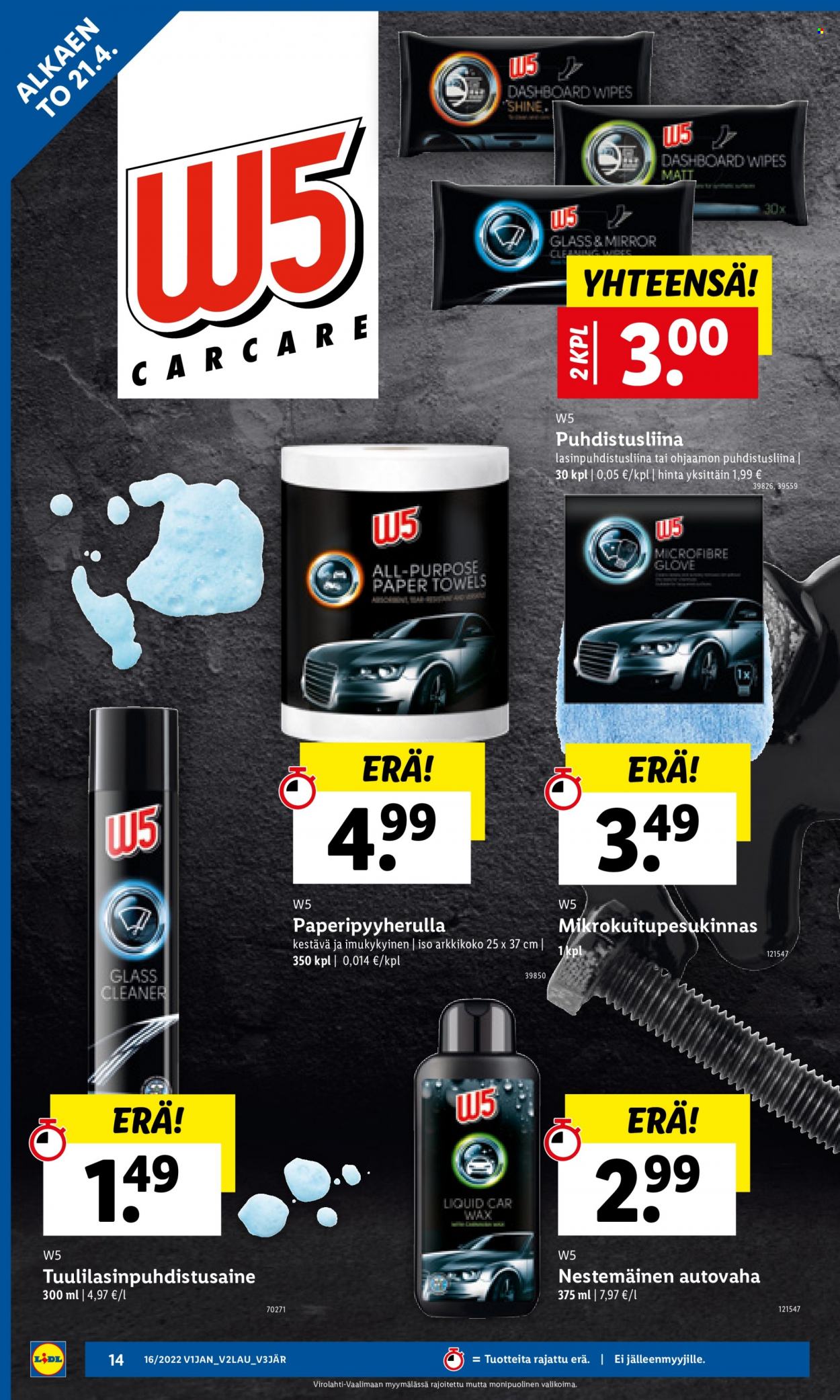 Lidl tarjoukset - 21.04.2022 - 27.04.2022. Sivu 14
