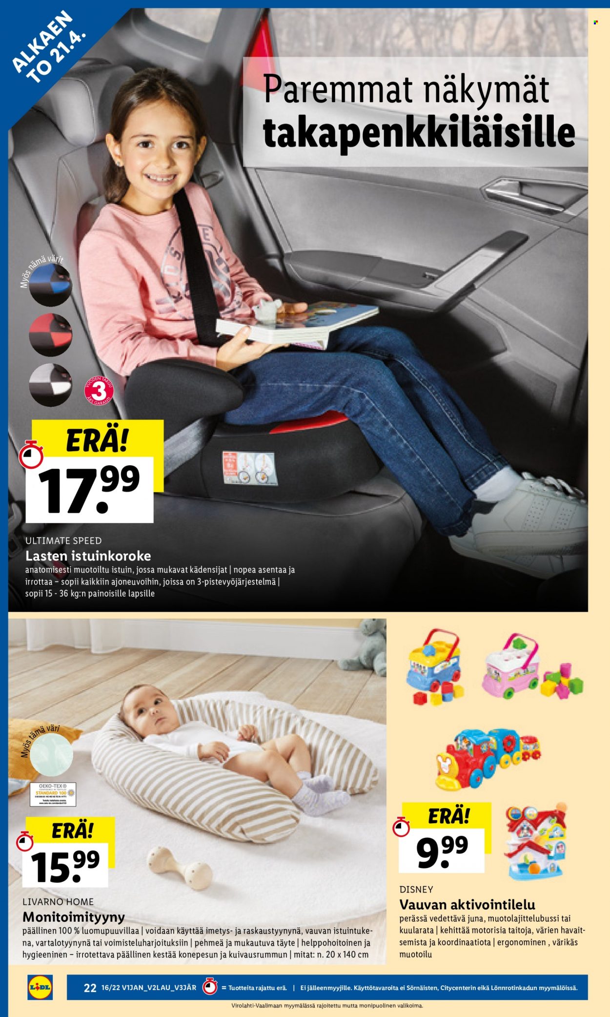 Lidl tarjoukset - 21.04.2022 - 27.04.2022. Sivu 22