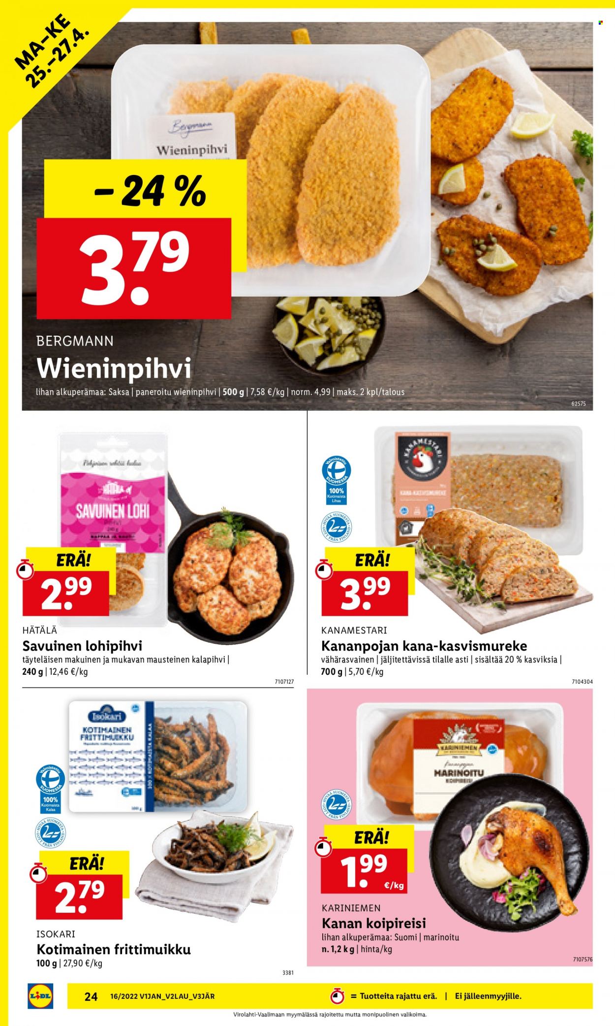 Lidl tarjoukset - 21.04.2022 - 27.04.2022. Sivu 24