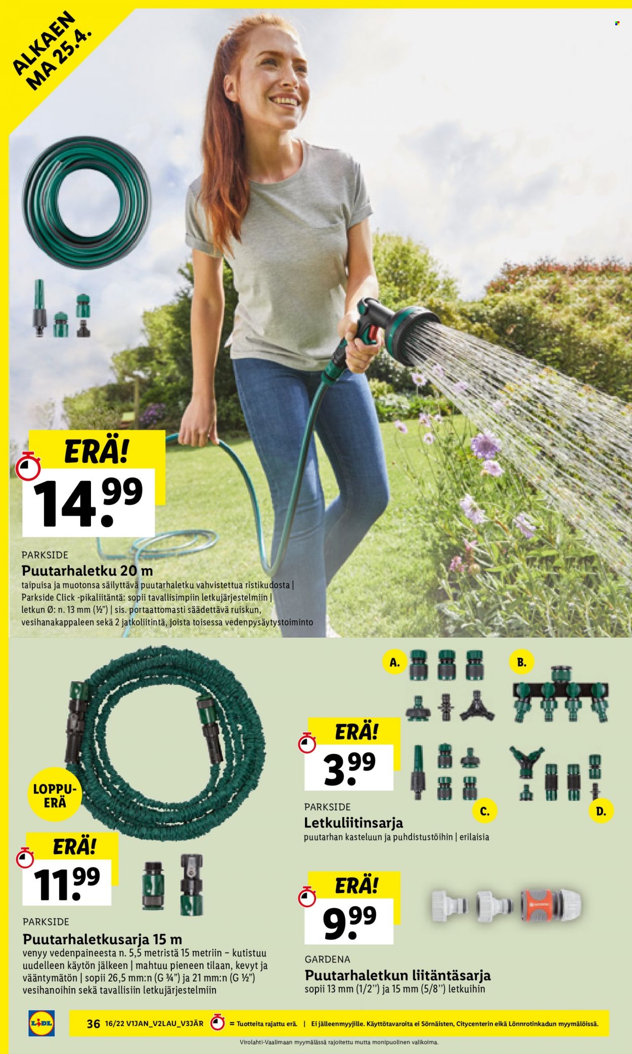 Lidl tarjoukset - 21.04.2022 - 27.04.2022. Sivu 36