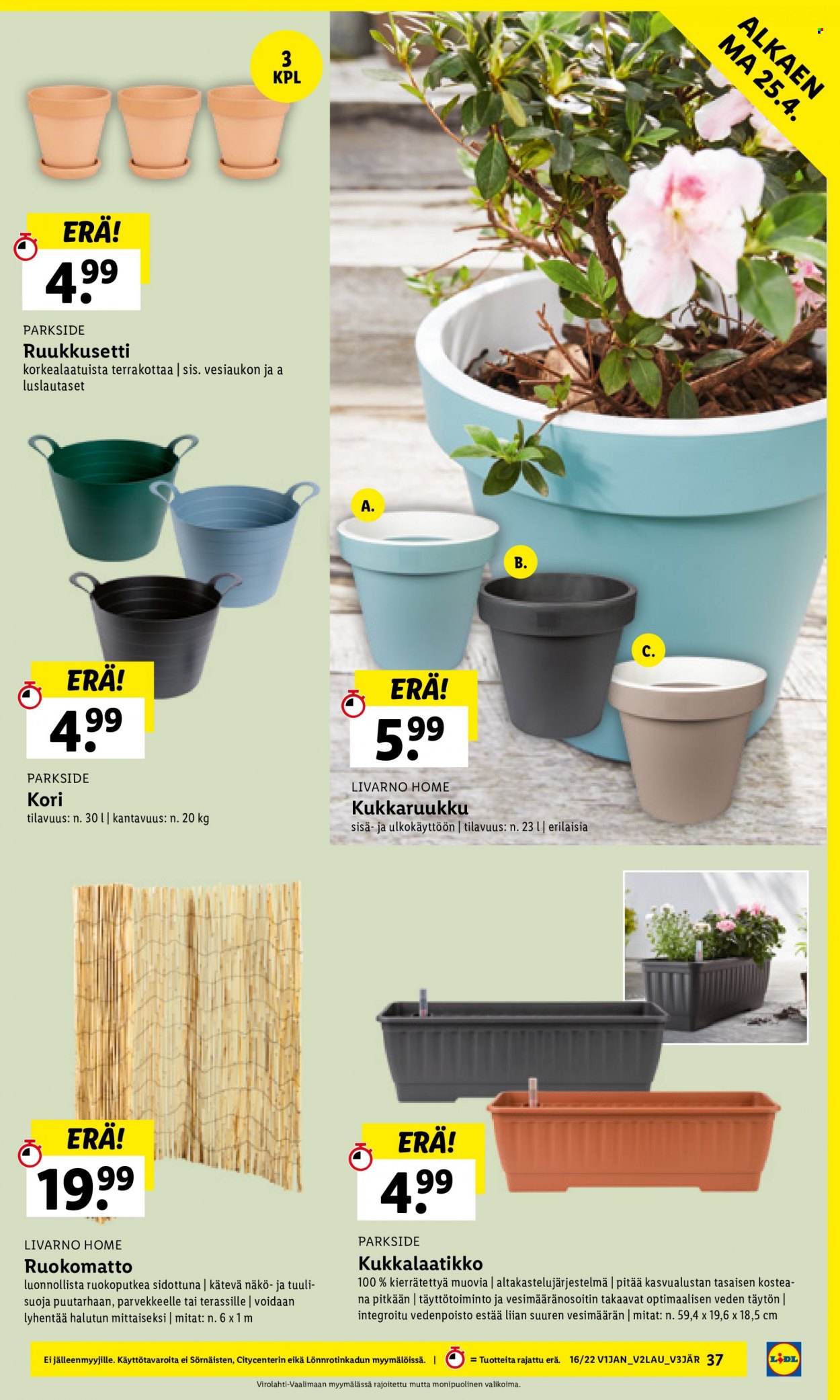 Lidl tarjoukset - 21.04.2022 - 27.04.2022. Sivu 37