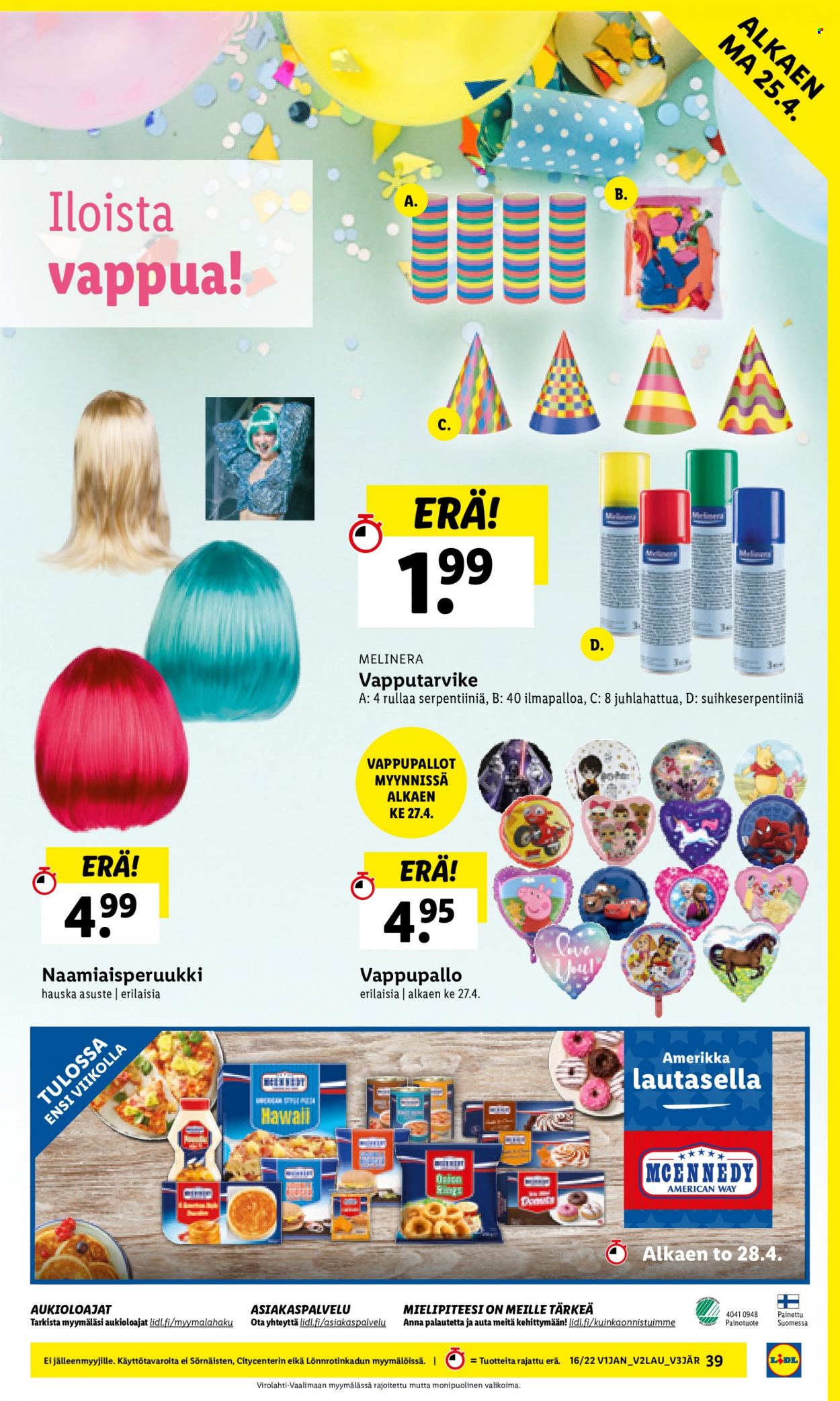 Lidl tarjoukset - 21.04.2022 - 27.04.2022. Sivu 39