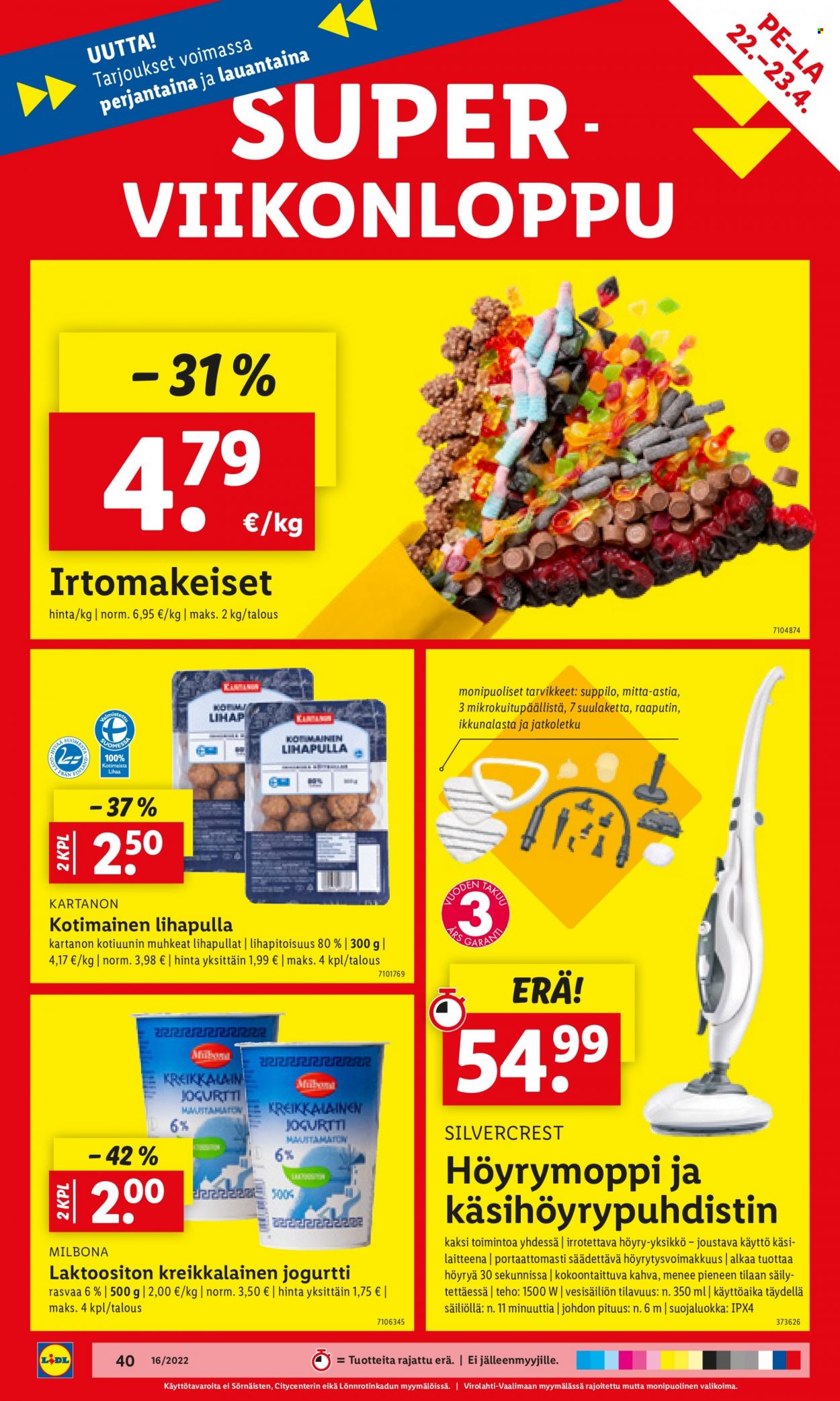 Lidl tarjoukset - 21.04.2022 - 27.04.2022. Sivu 40