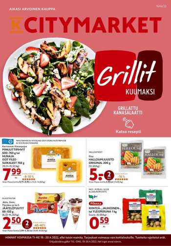 K-citymarket tarjoukset  - 19.04.2022 - 20.04.2022.