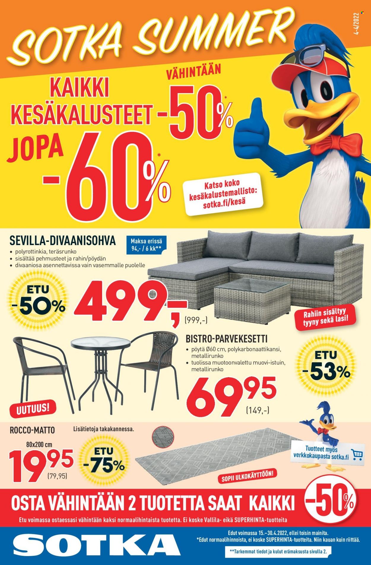 Sotka tarjoukset - 15.04.2022 - 30.04.2022. Sivu 1