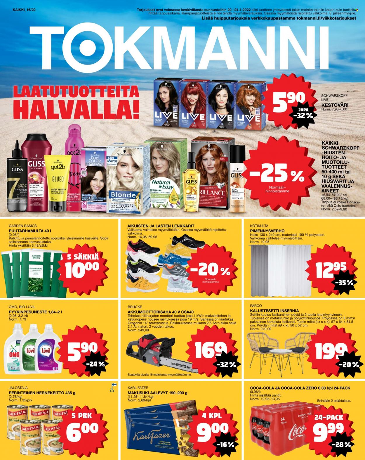 Tokmanni tarjoukset - 20.04.2022 - 24.04.2022. Sivu 1