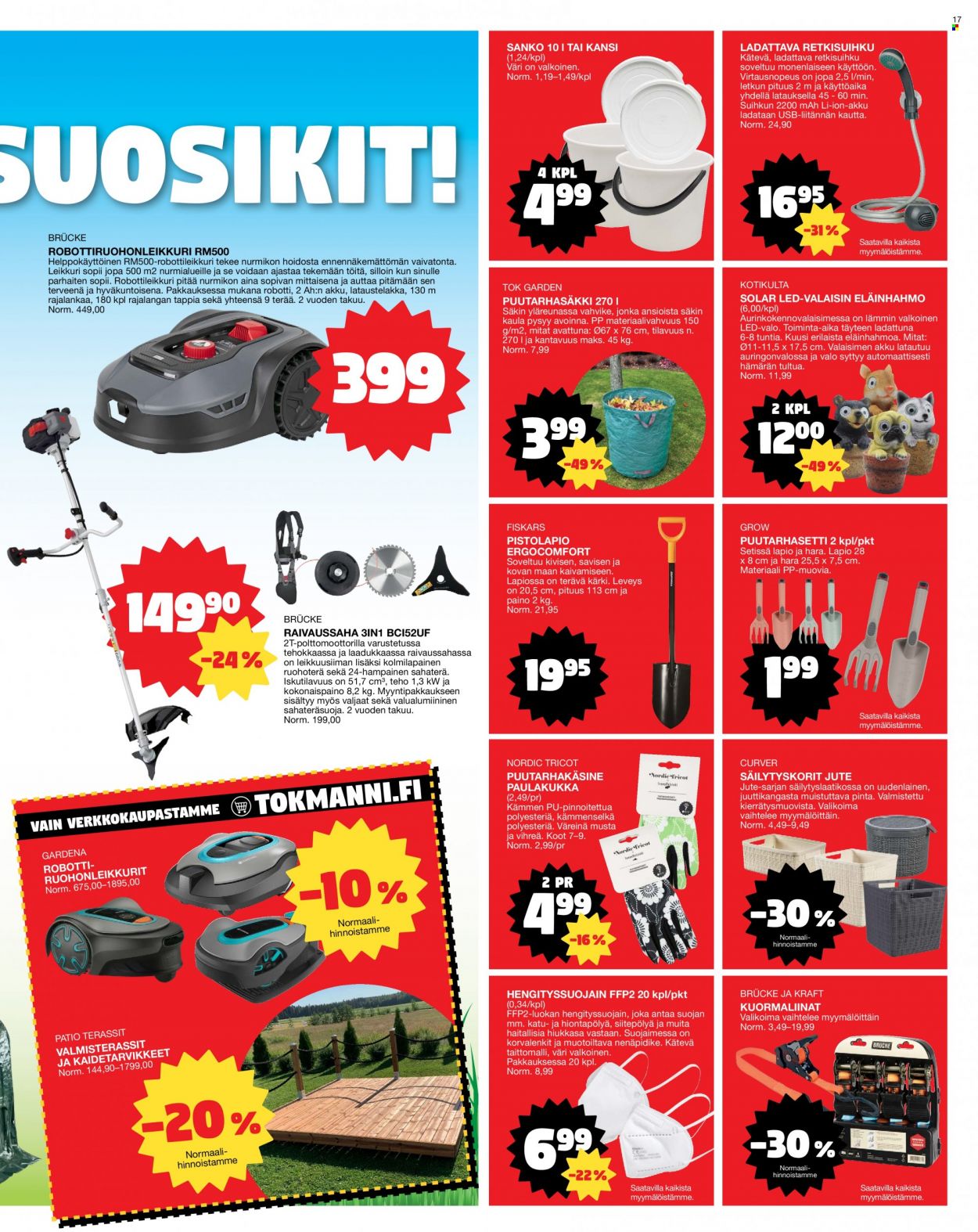 Tokmanni tarjoukset - 20.04.2022 - 24.04.2022. Sivu 17