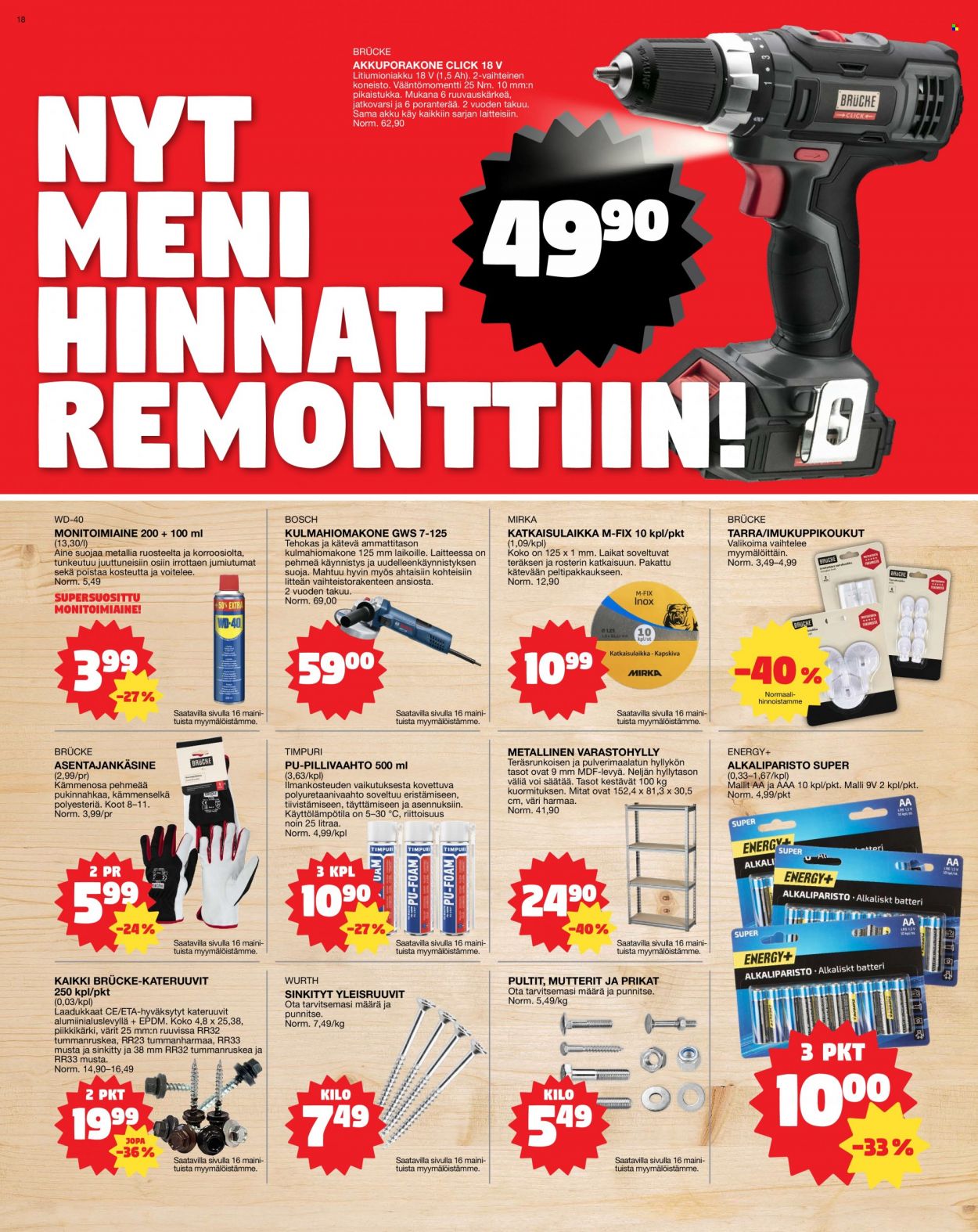 Tokmanni tarjoukset - 20.04.2022 - 24.04.2022. Sivu 18
