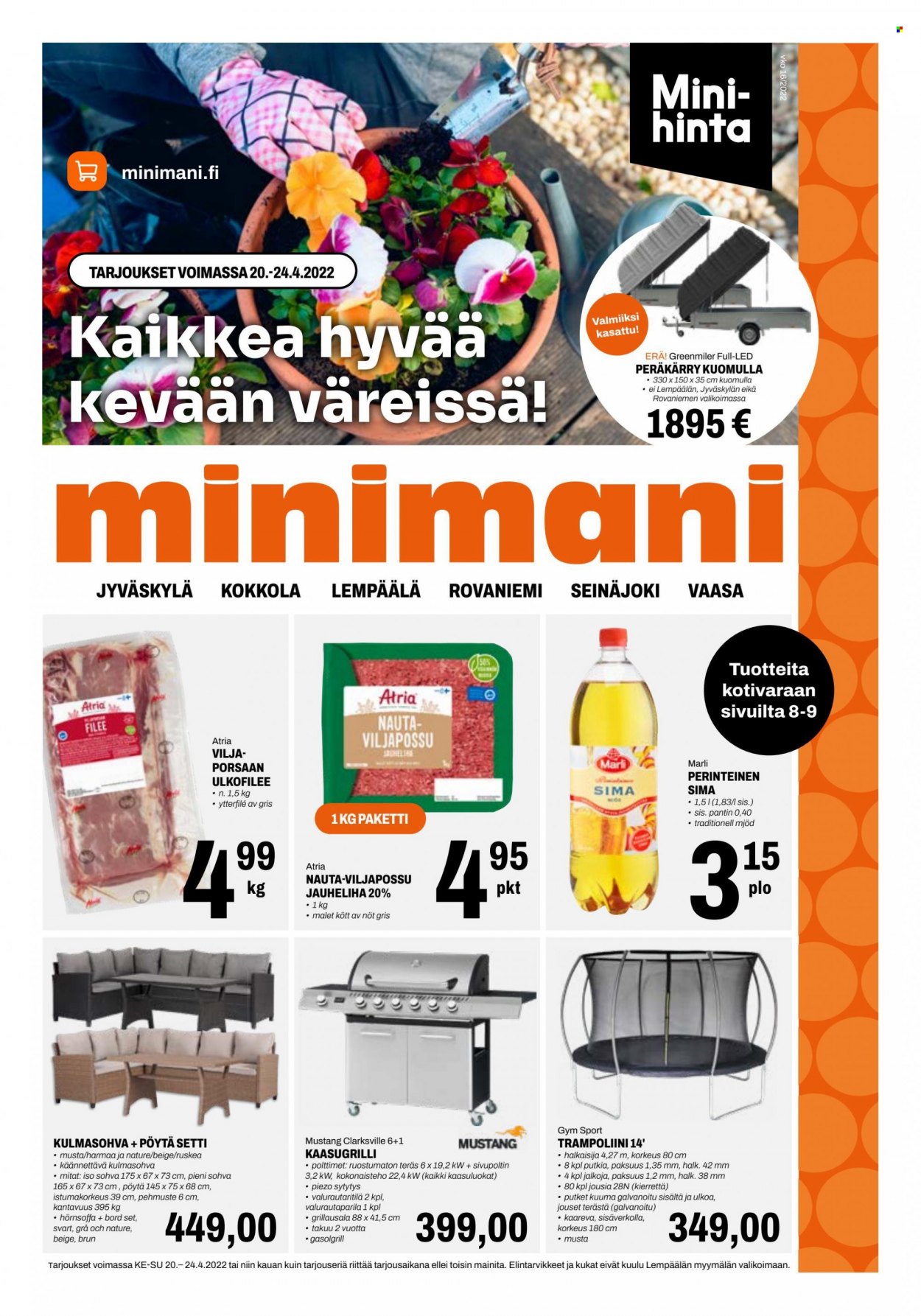 Minimani tarjoukset - 20.04.2022 - 24.04.2022. Sivu 1