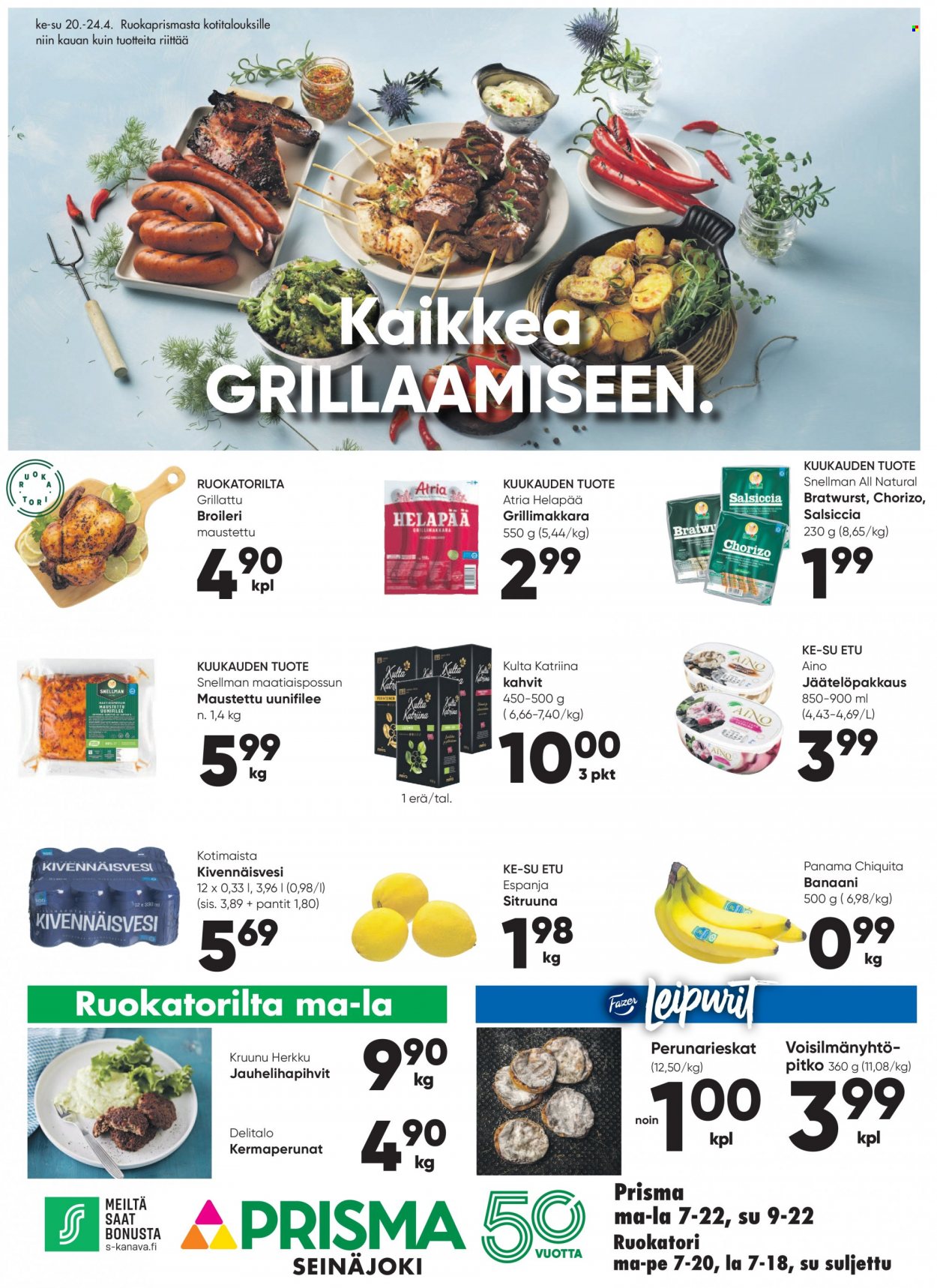 Prisma tarjoukset - 20.04.2022 - 24.04.2022. Sivu 1