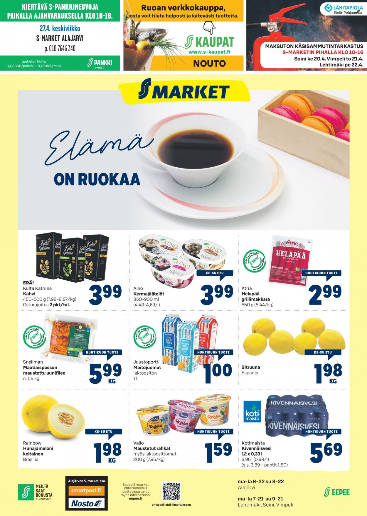 S-market tarjoukset - 20.04.2022 - 24.04.2022. Sivu 1