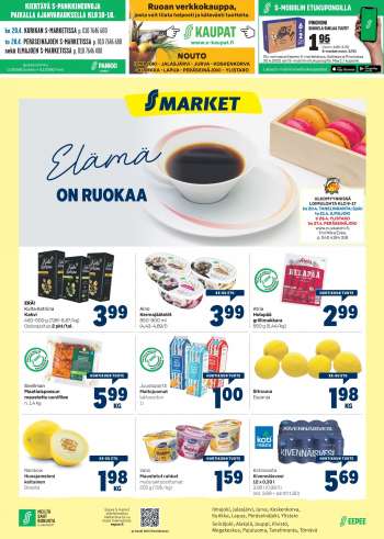 S-market tarjoukset  - 20.04.2022 - 28.04.2022.