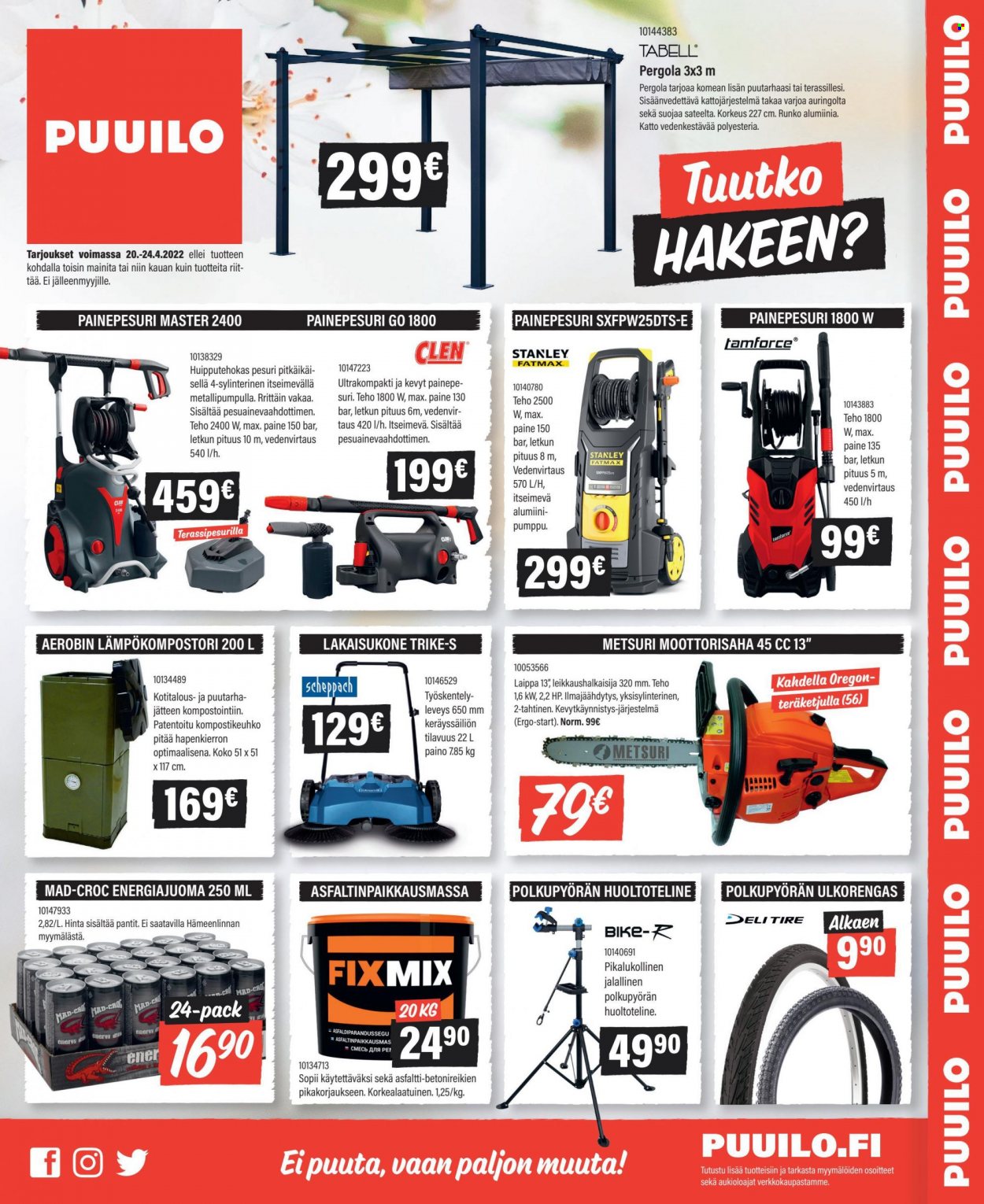 Puuilo tarjoukset - 20.04.2022 - 24.04.2022. Sivu 1