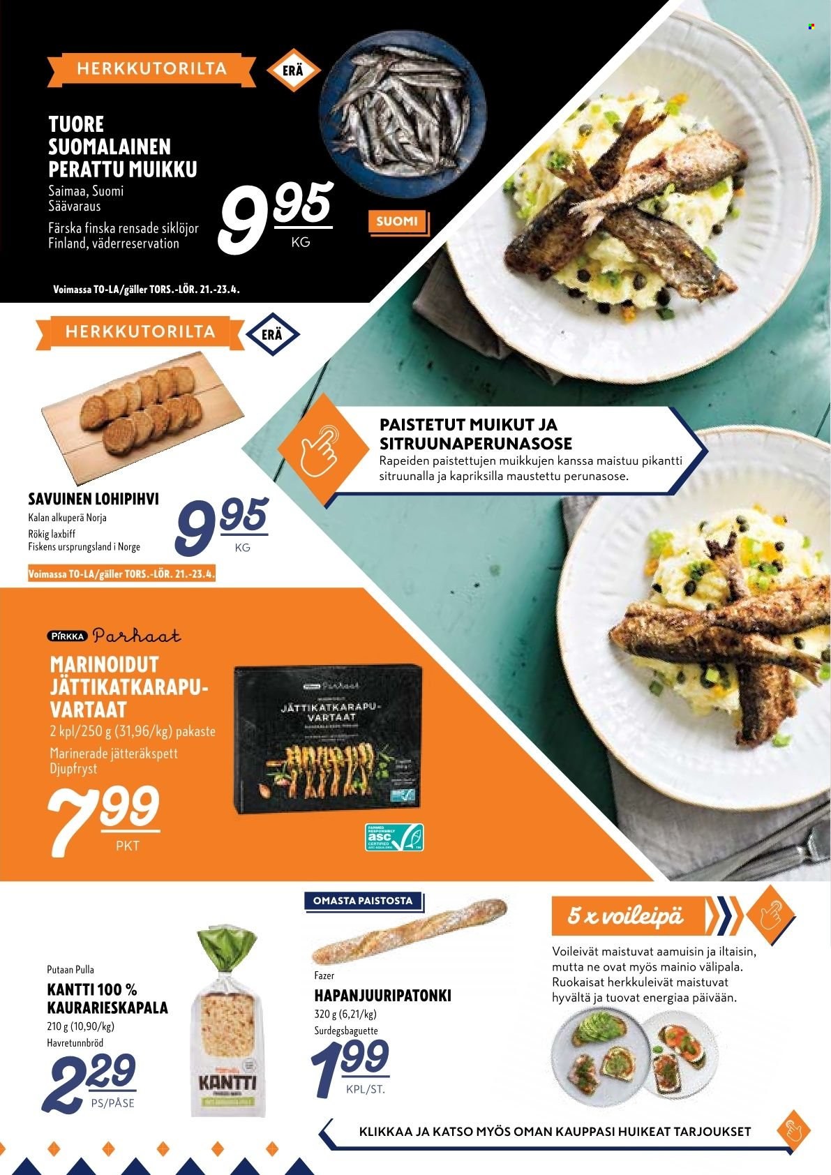 K-Supermarket tarjoukset - 21.04.2022 - 24.04.2022. Sivu 5