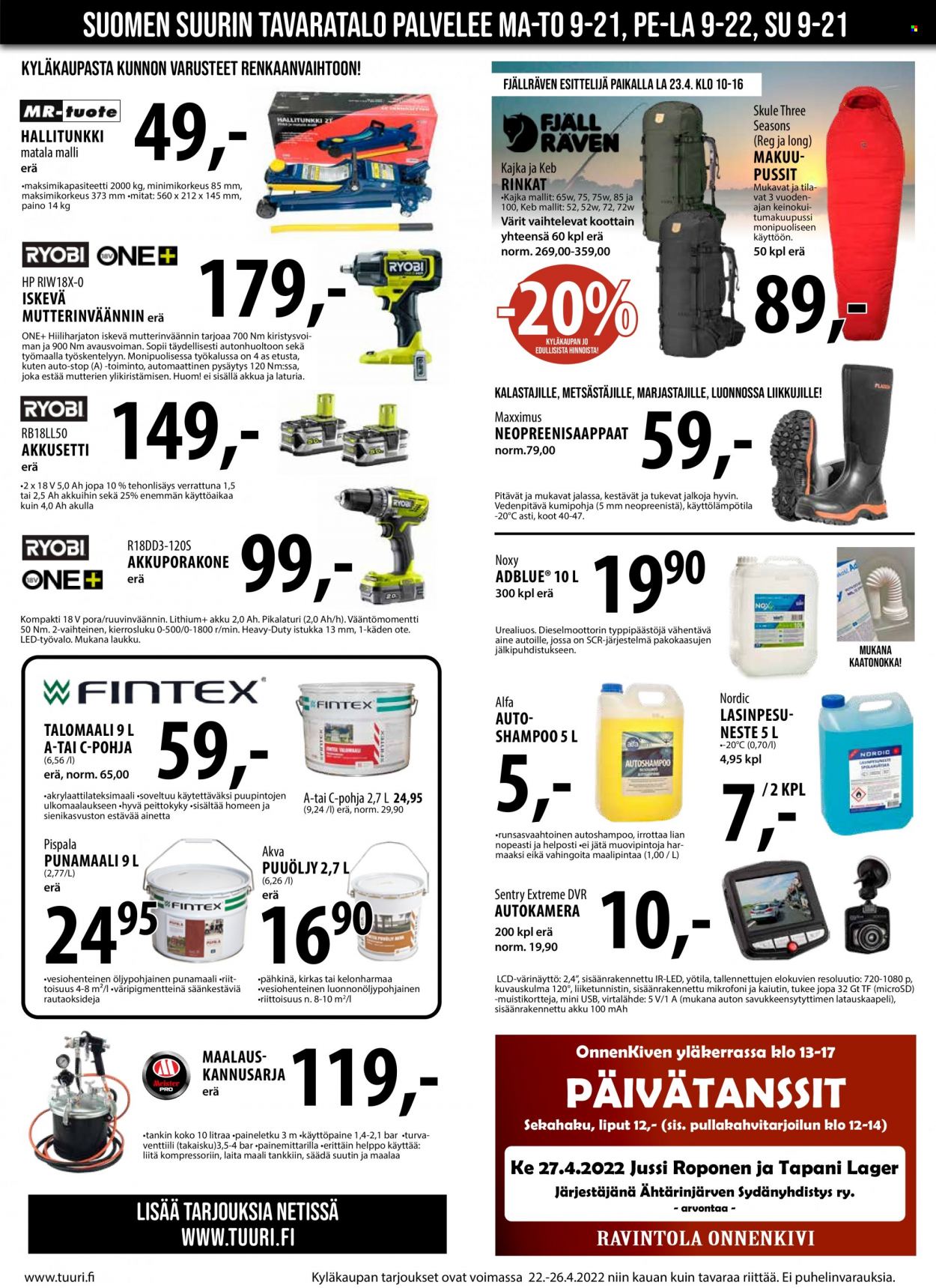 Tuuri tarjoukset - 22.04.2022 - 26.04.2022. Sivu 3