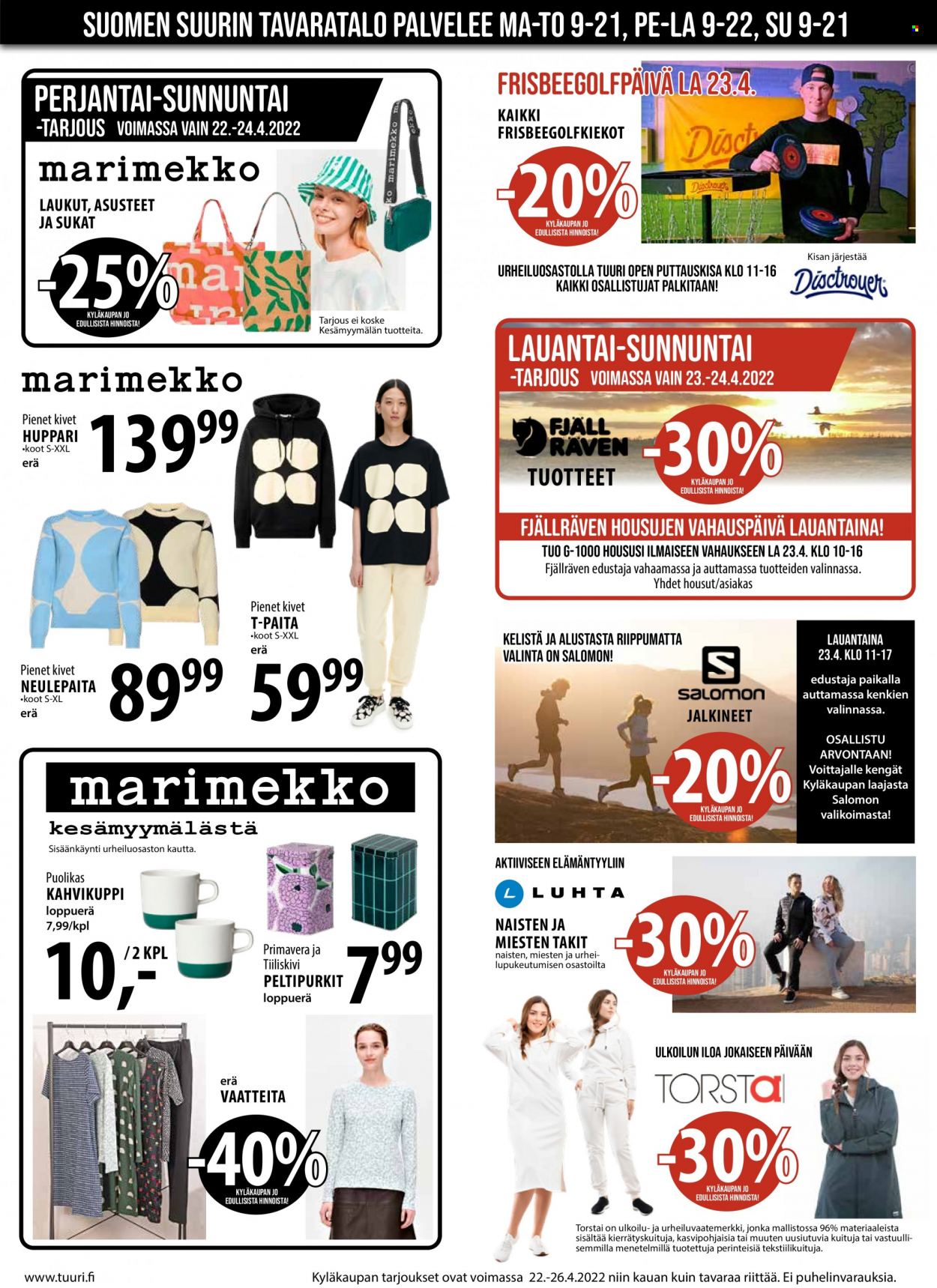 Tuuri tarjoukset - 22.04.2022 - 26.04.2022. Sivu 5