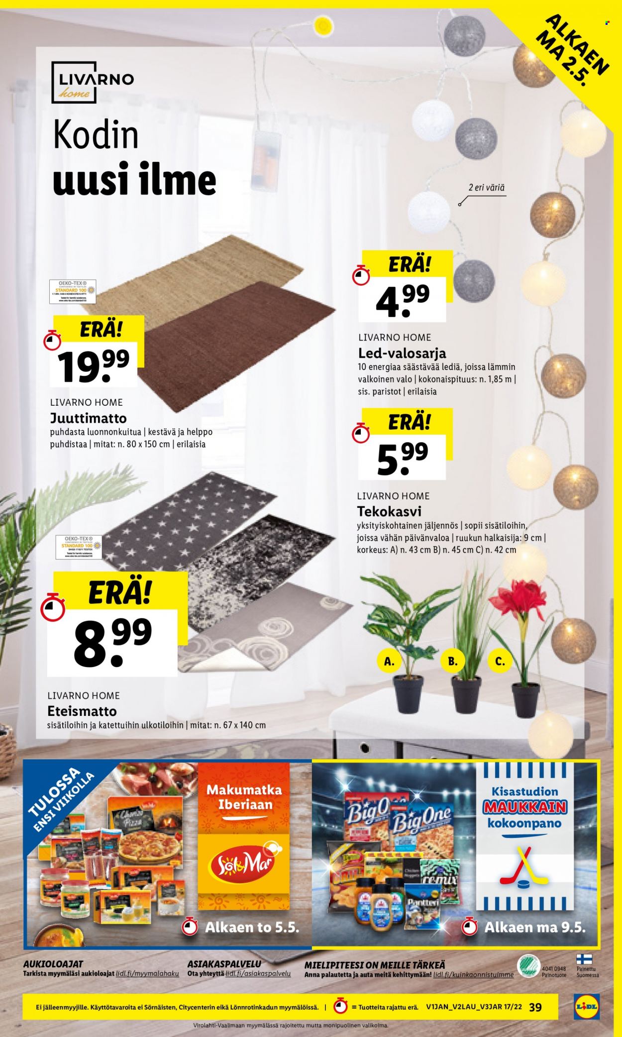 Lidl tarjoukset - 28.04.2022 - 04.05.2022. Sivu 39