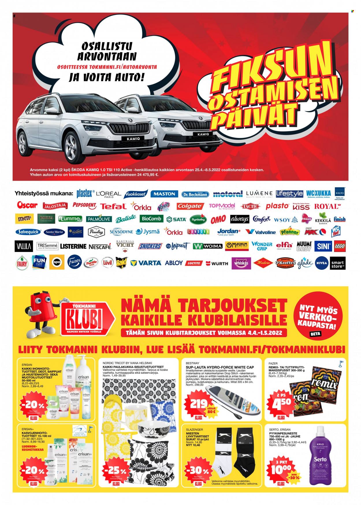 Tokmanni tarjoukset - 25.04.2022 - 01.05.2022. Sivu 8