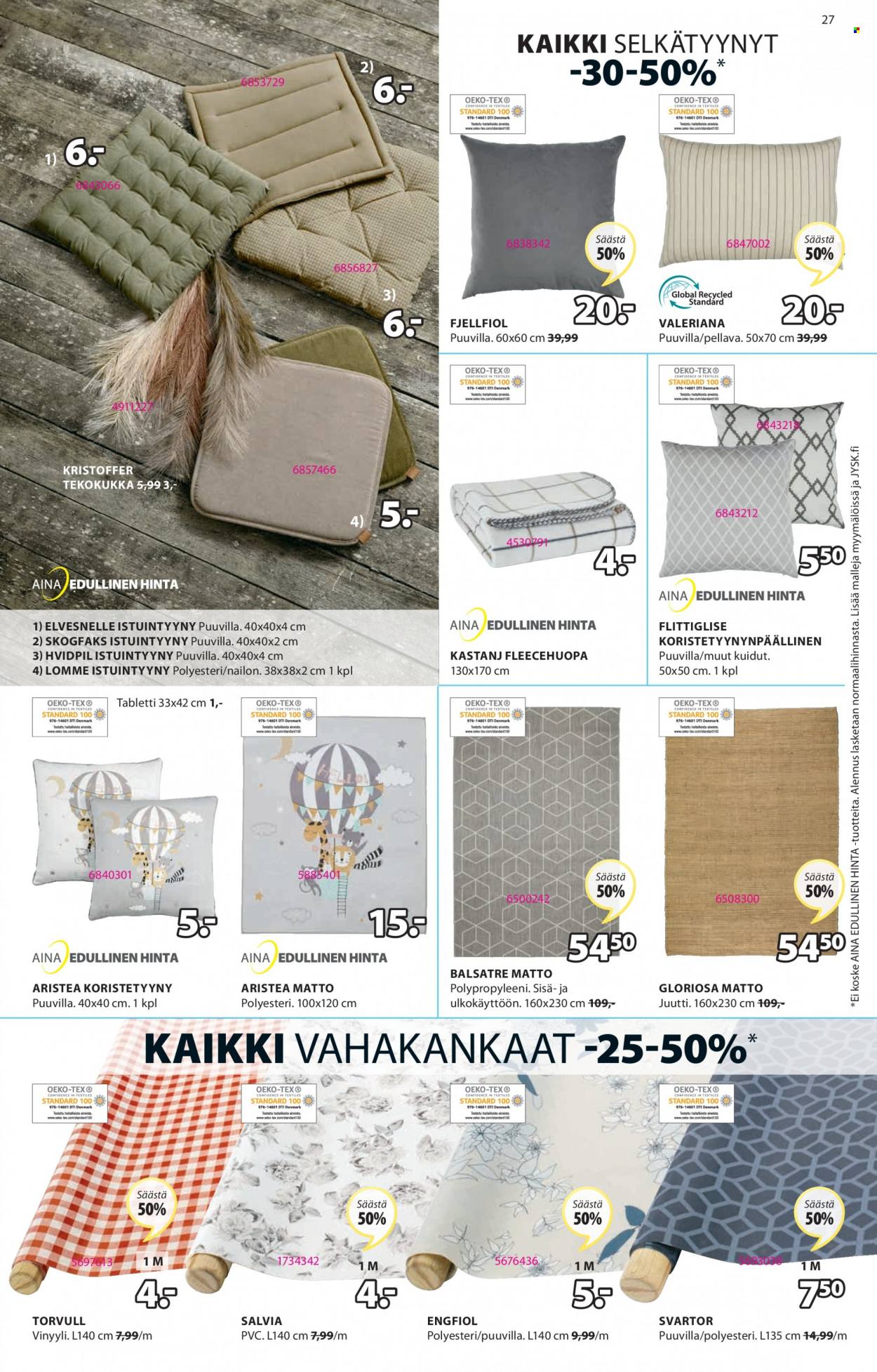 JYSK tarjoukset - 25.04.2022 - 08.05.2022. Sivu 27