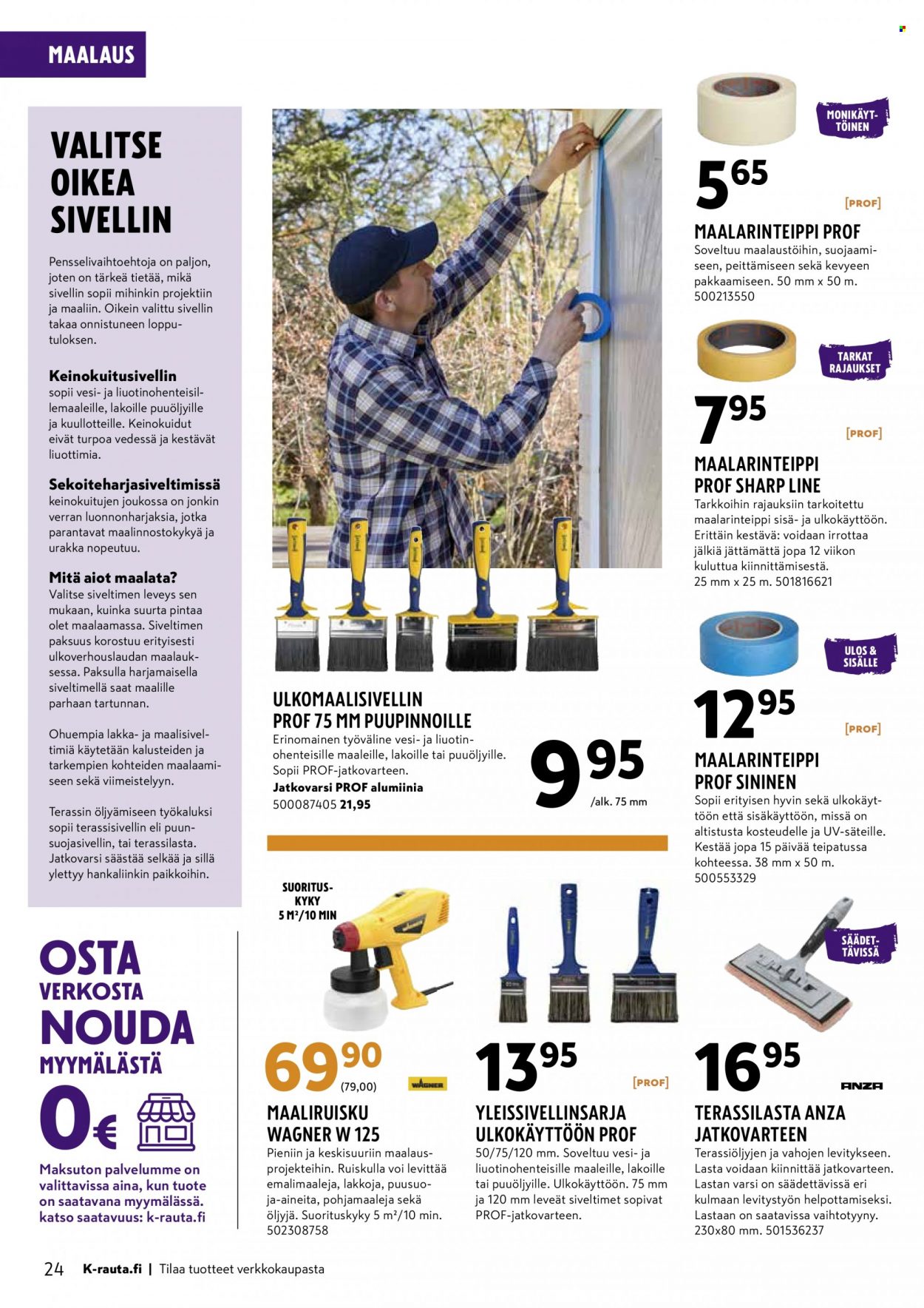 K-Rauta tarjoukset - 27.04.2022 - 10.05.2022. Sivu 24
